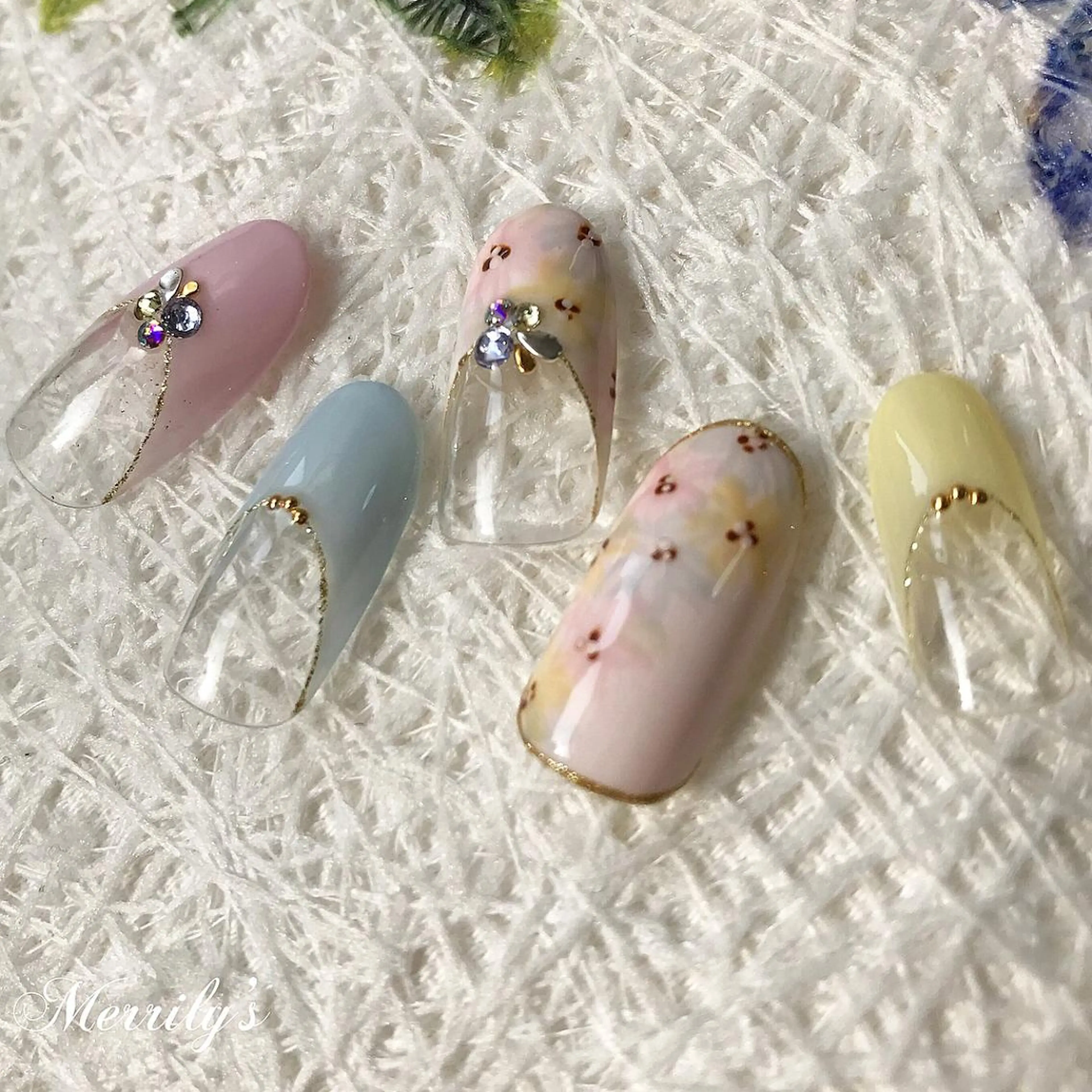 ネイル Merrily's所属・Merrily's Hagi Minaのネイルデザイン