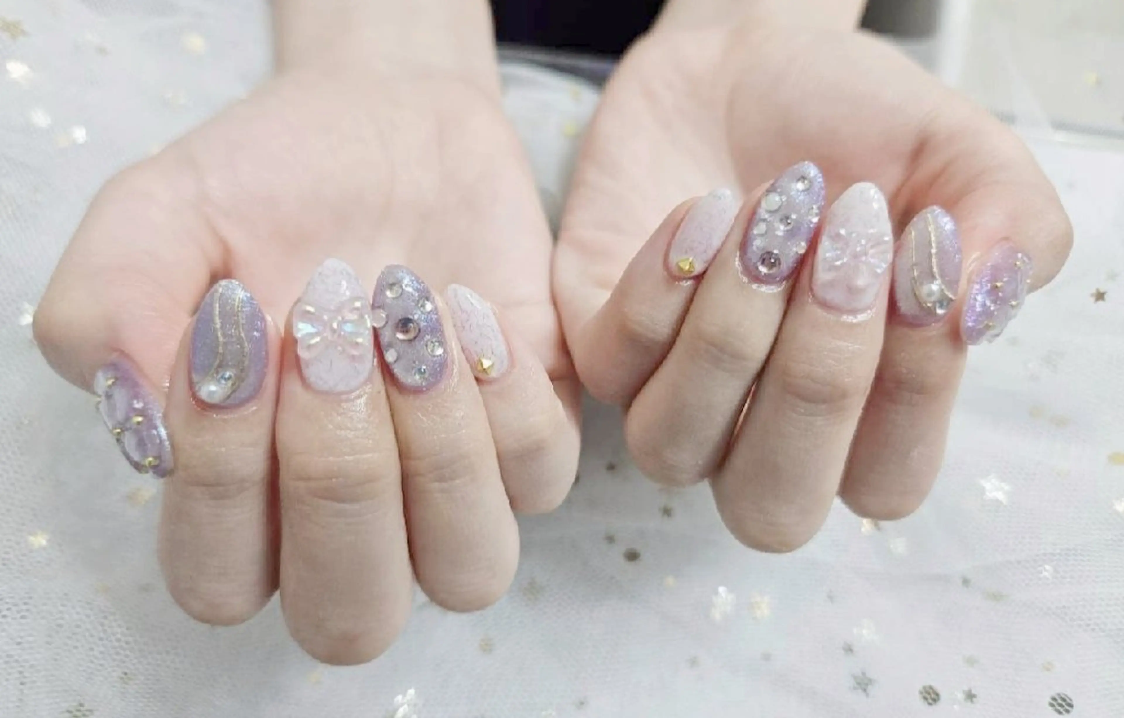 ネイル ジェルネイル パラジェル ハンドネイル ハンドケア Beaubie  nailサロンのネイルデザイン
