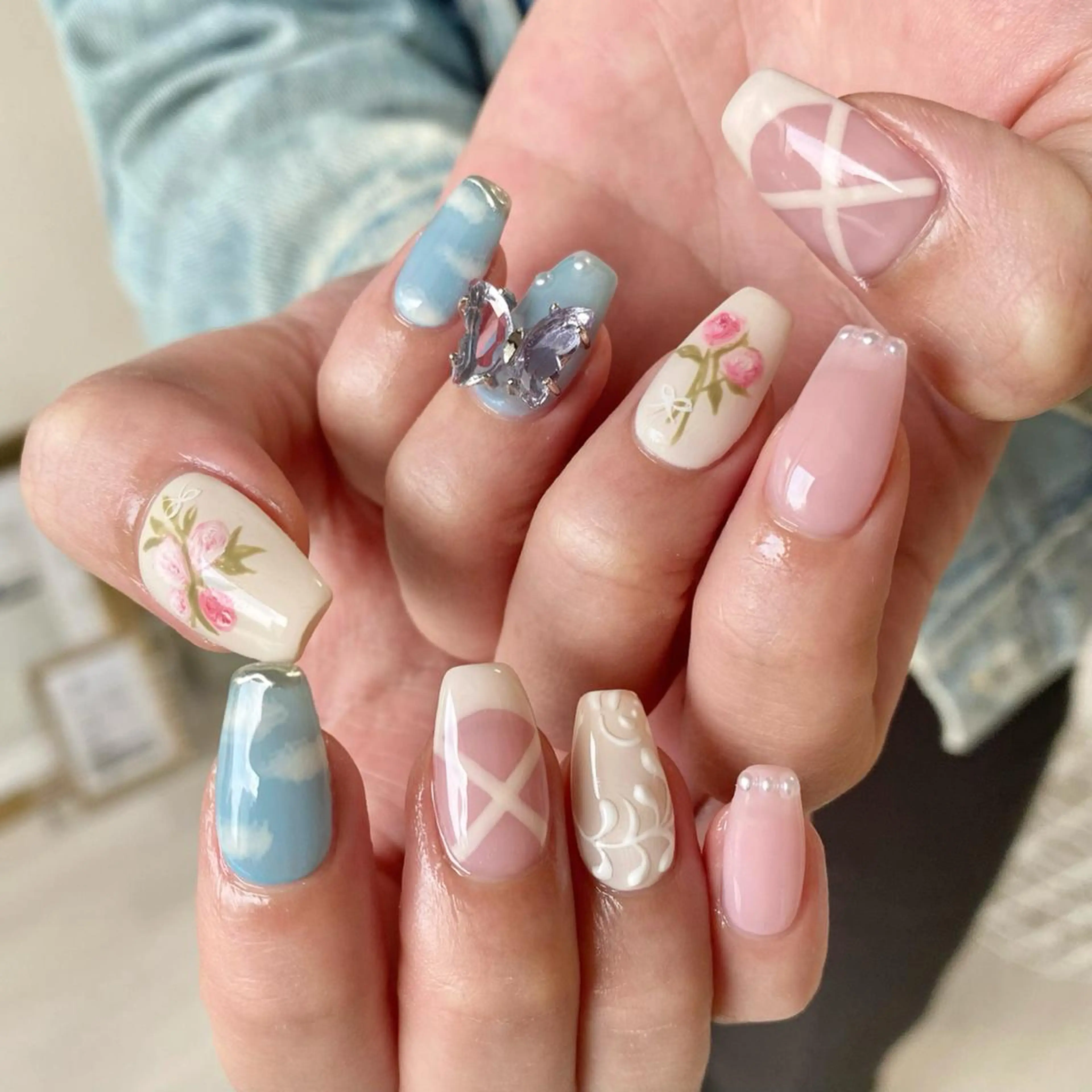 ネイル ハンドネイル Blomeel Nailのネイルデザイン