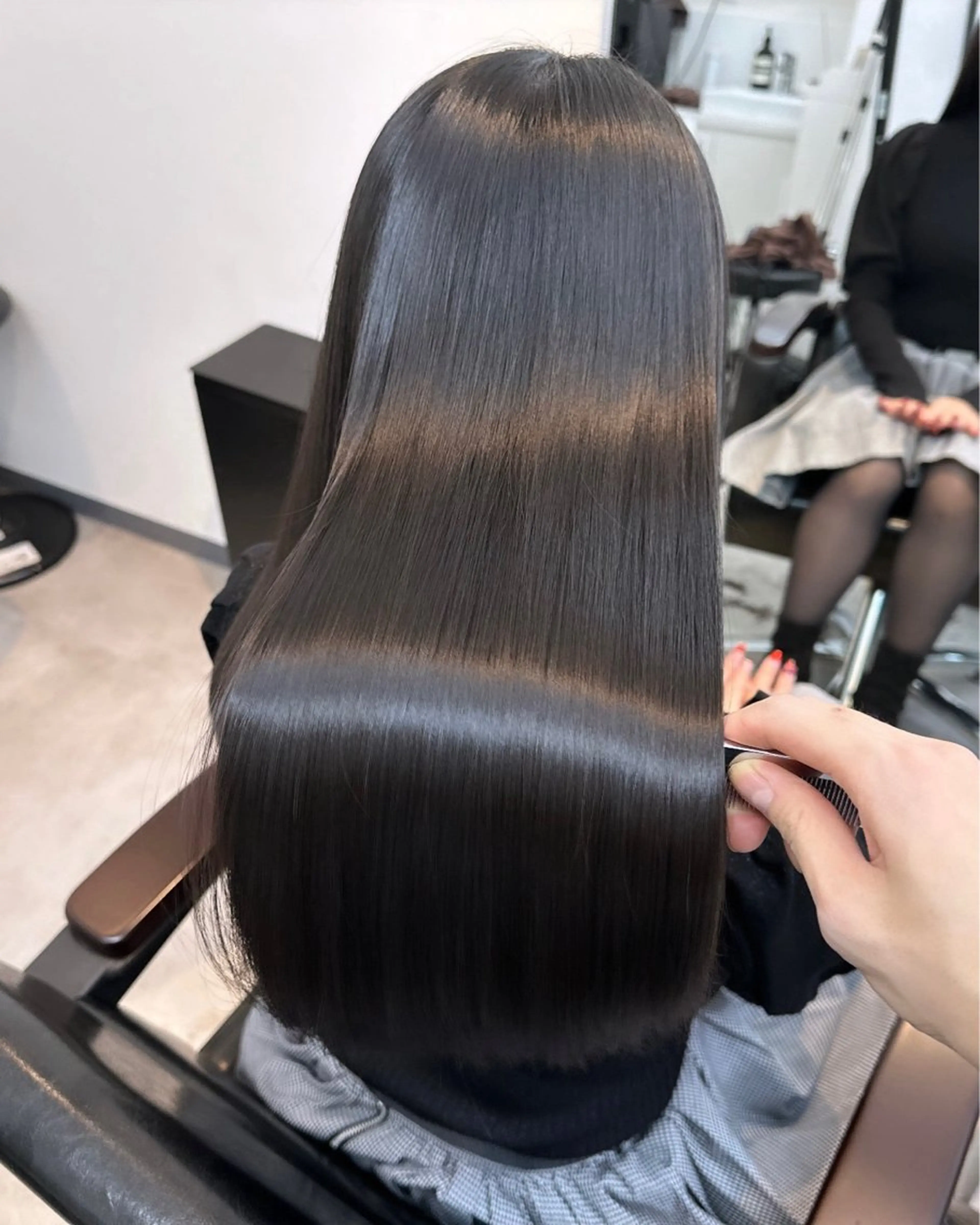 ロング 縮毛矯正 shinka　omotesando所属・ブリーチ縮毛矯正 /髪質改善/タイチのヘアスタイル