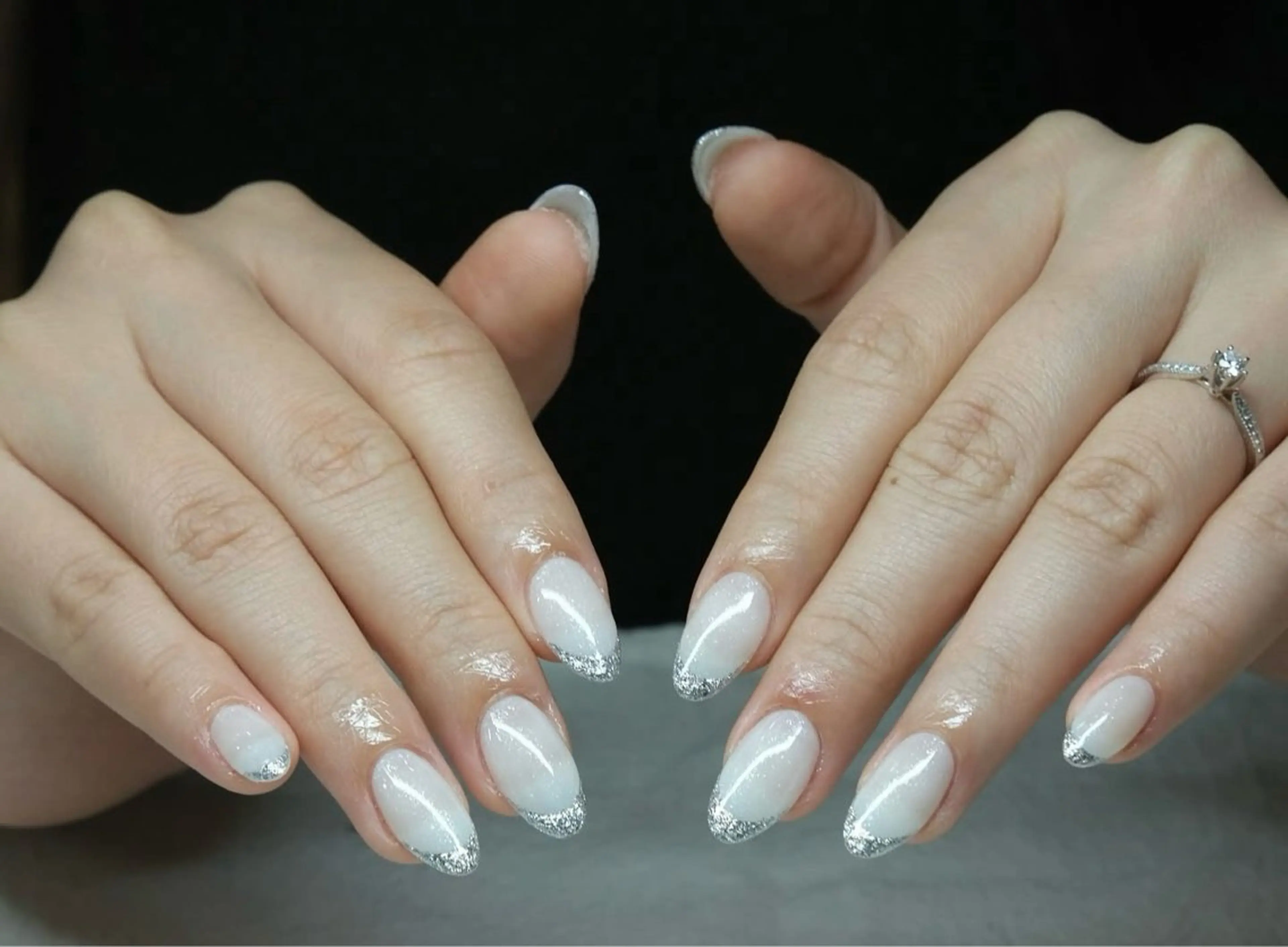 ネイル フレンチネイル Trang An Nail Salon所属・チャン アンのネイルデザイン