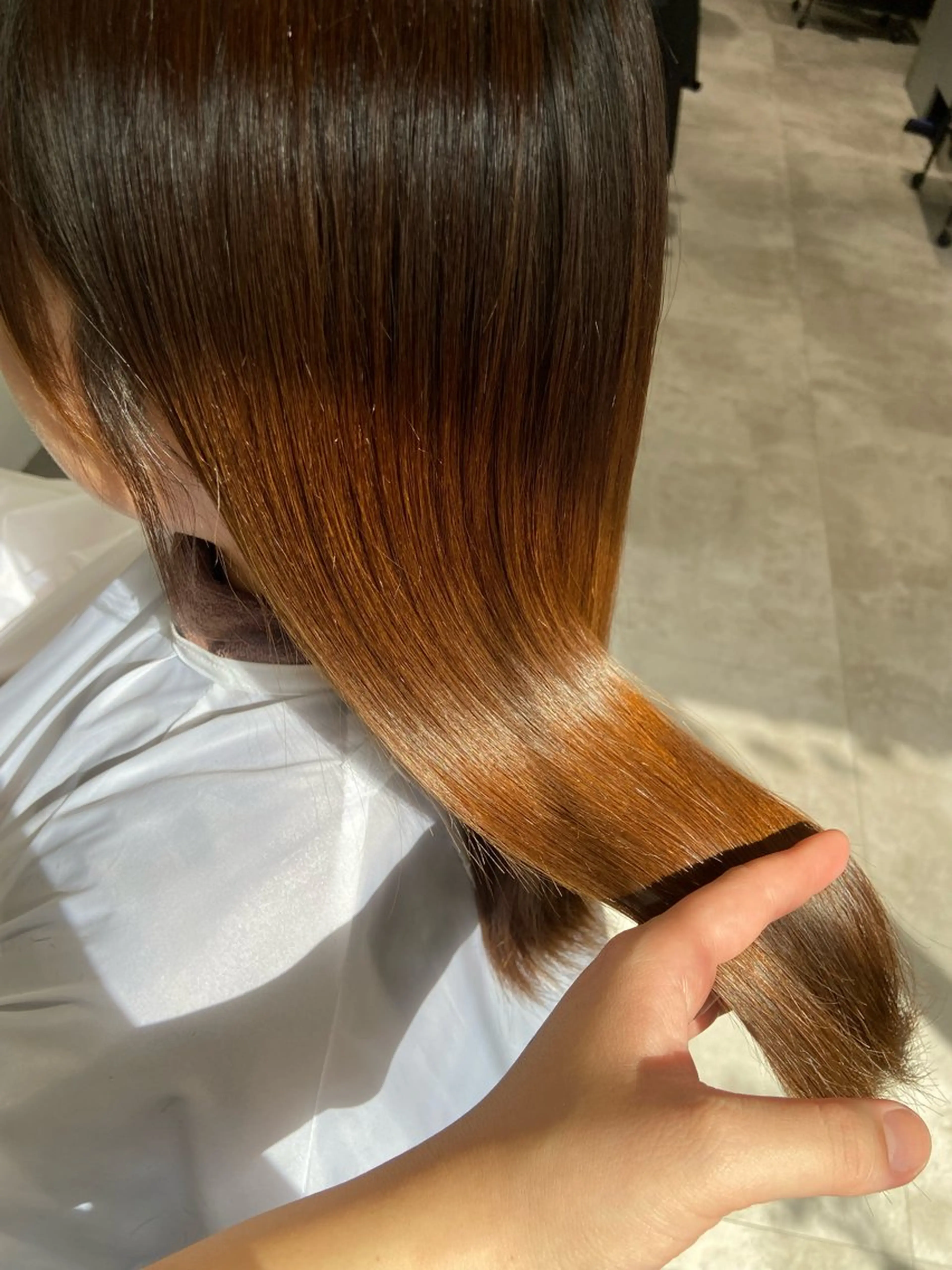 ロング 髪質改善/オオイシ ナツミのヘアスタイル