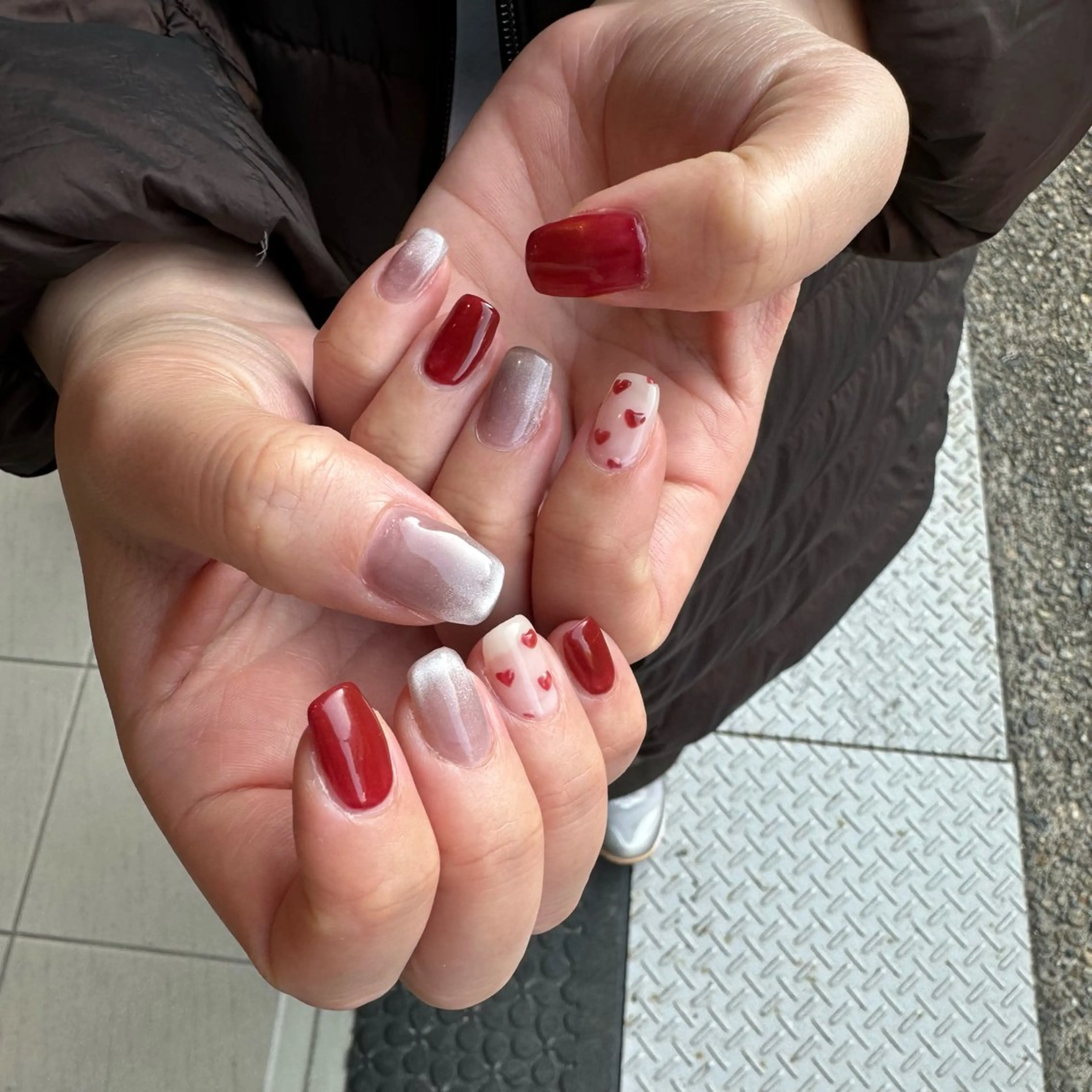 ネイル 持ち込み ハンドネイル addition スタッフ　Maikoのネイルデザイン