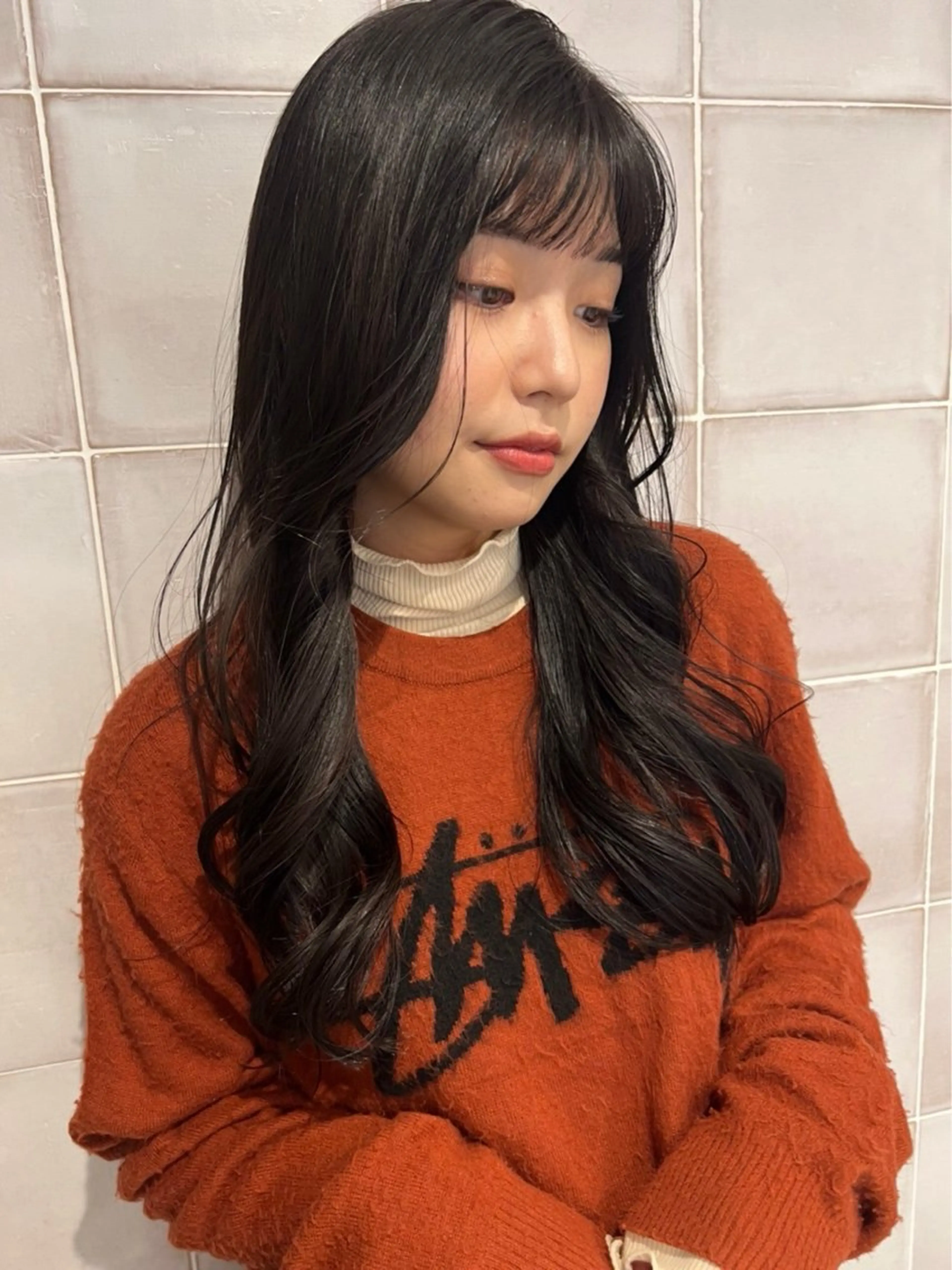 ロング パーマ ✨モデルさん募集中✨ サギヤタクミのヘアスタイル