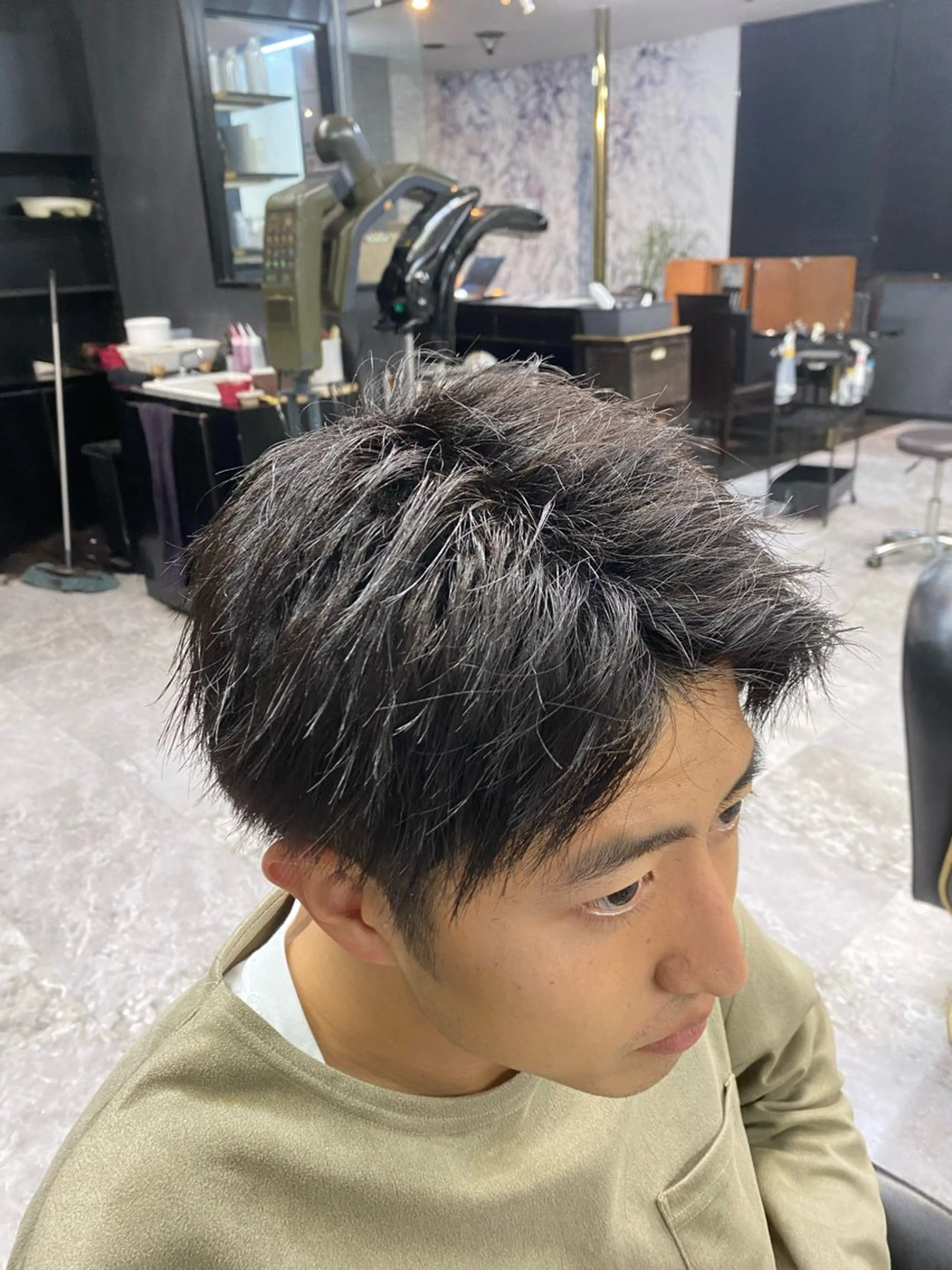 ショート カット 池田 亮雅のヘアスタイル