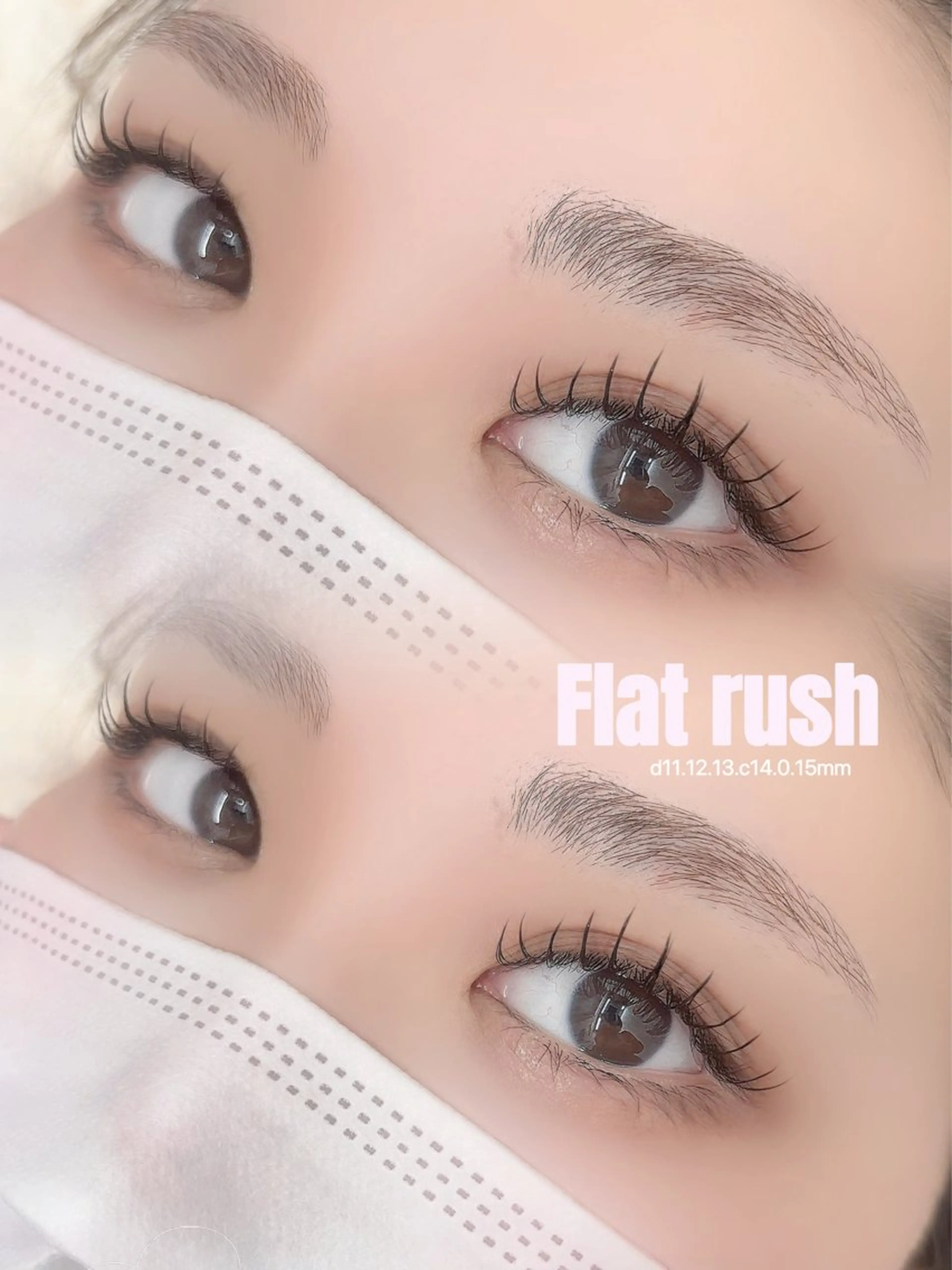 マツエク・マツパ grace produce by picasso 門田屋敷店所属・grace nana🩵のマツエク・マツパデザイン