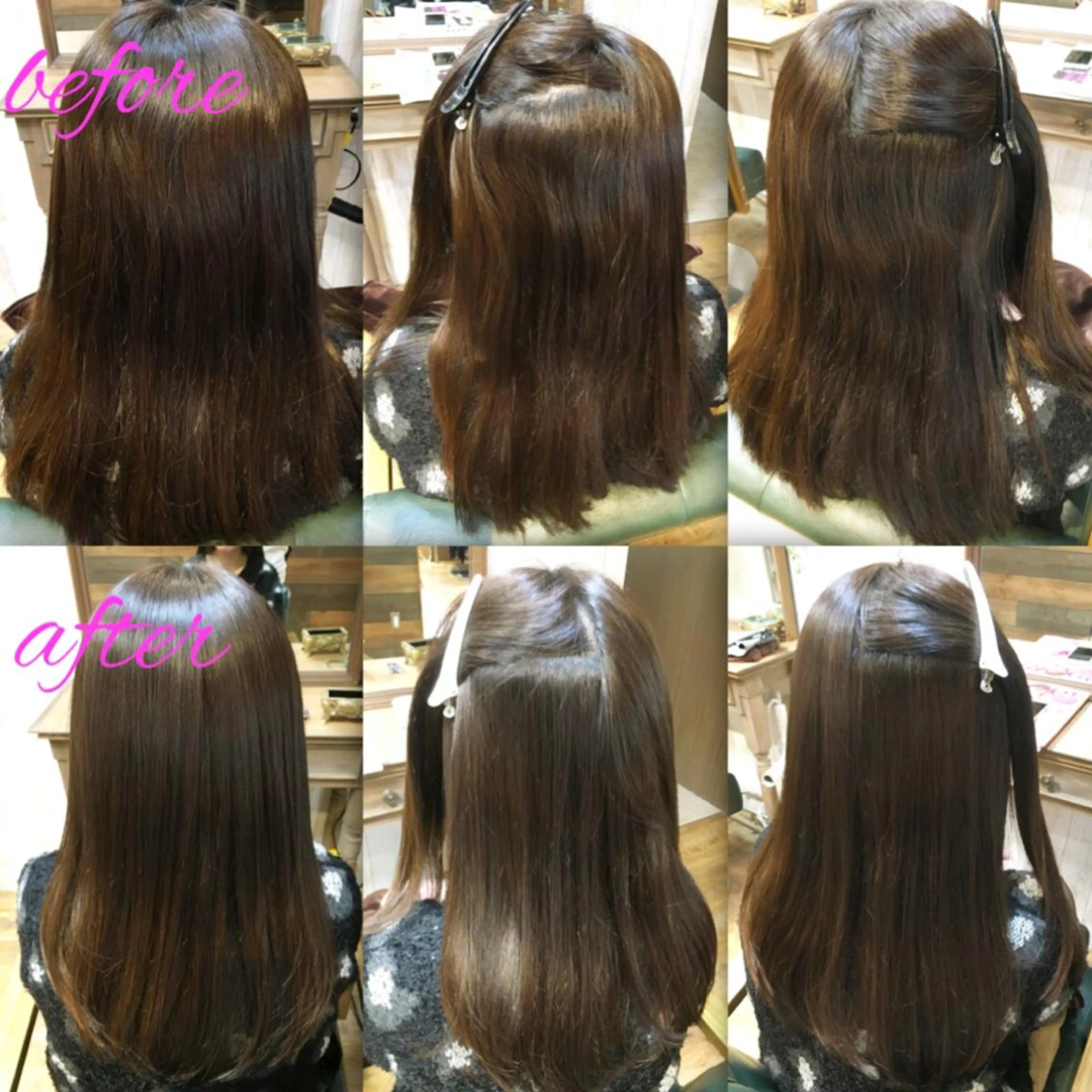 ロング パーマ ストレートパーマ 本物のブリーチ縮毛 /デサキショウヘイのヘアスタイル