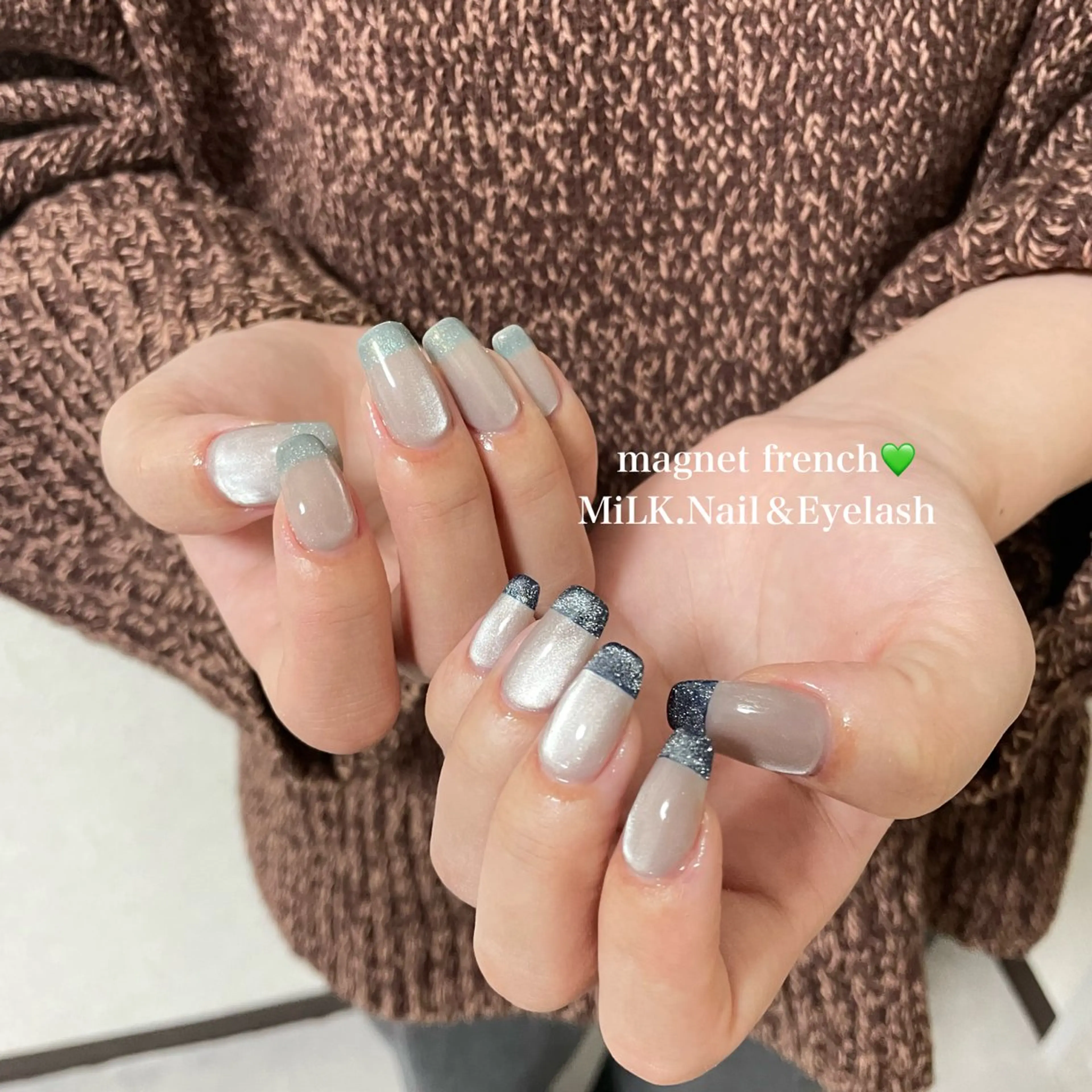 ネイル ハンドネイル MiLK. Nail&Eyelash所属・MiLK. wakaのマツエク・マツパデザイン