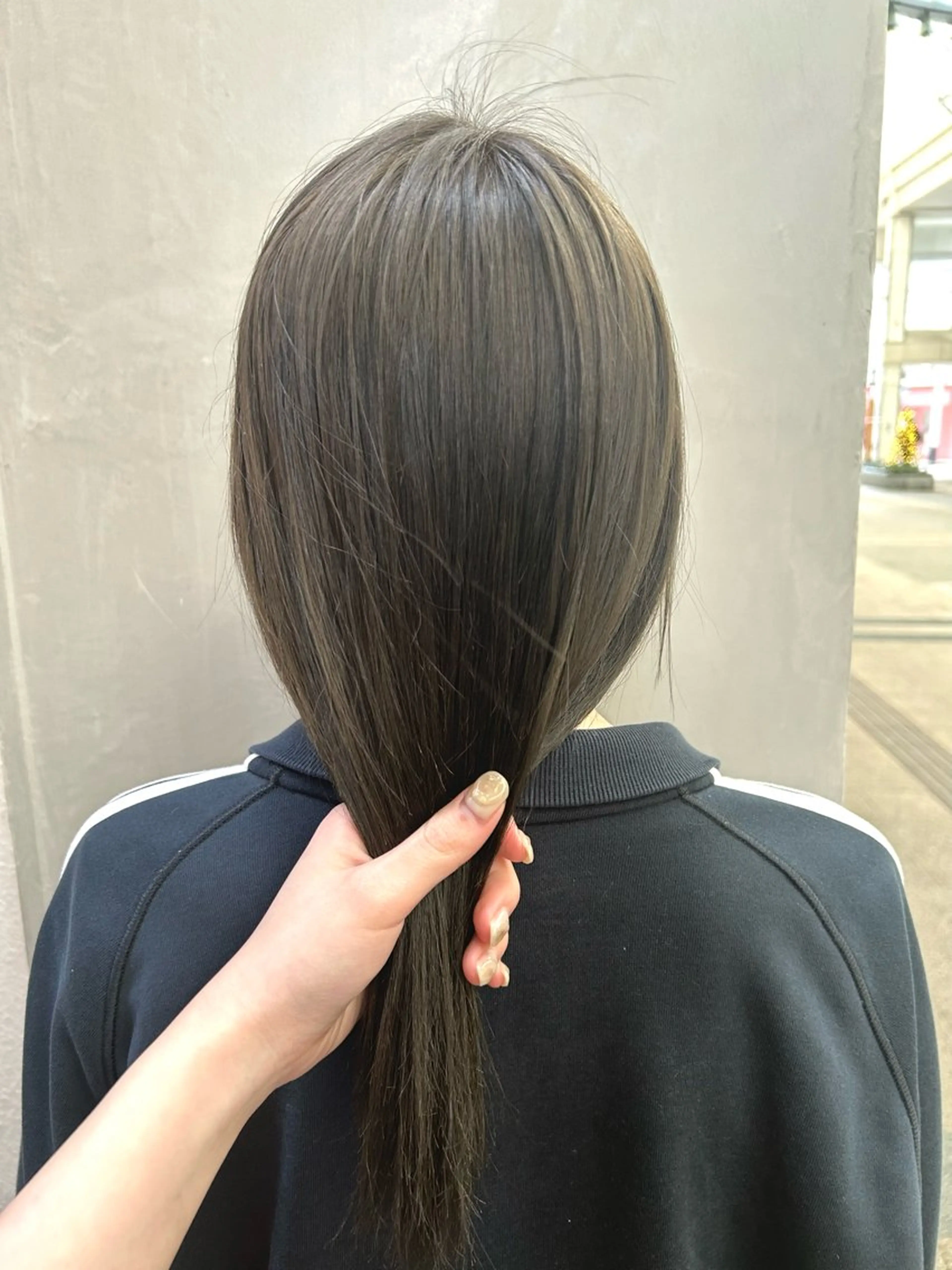 カラー ベージュカラー オリーブベージュ SHICUNE /ミホのヘアスタイル