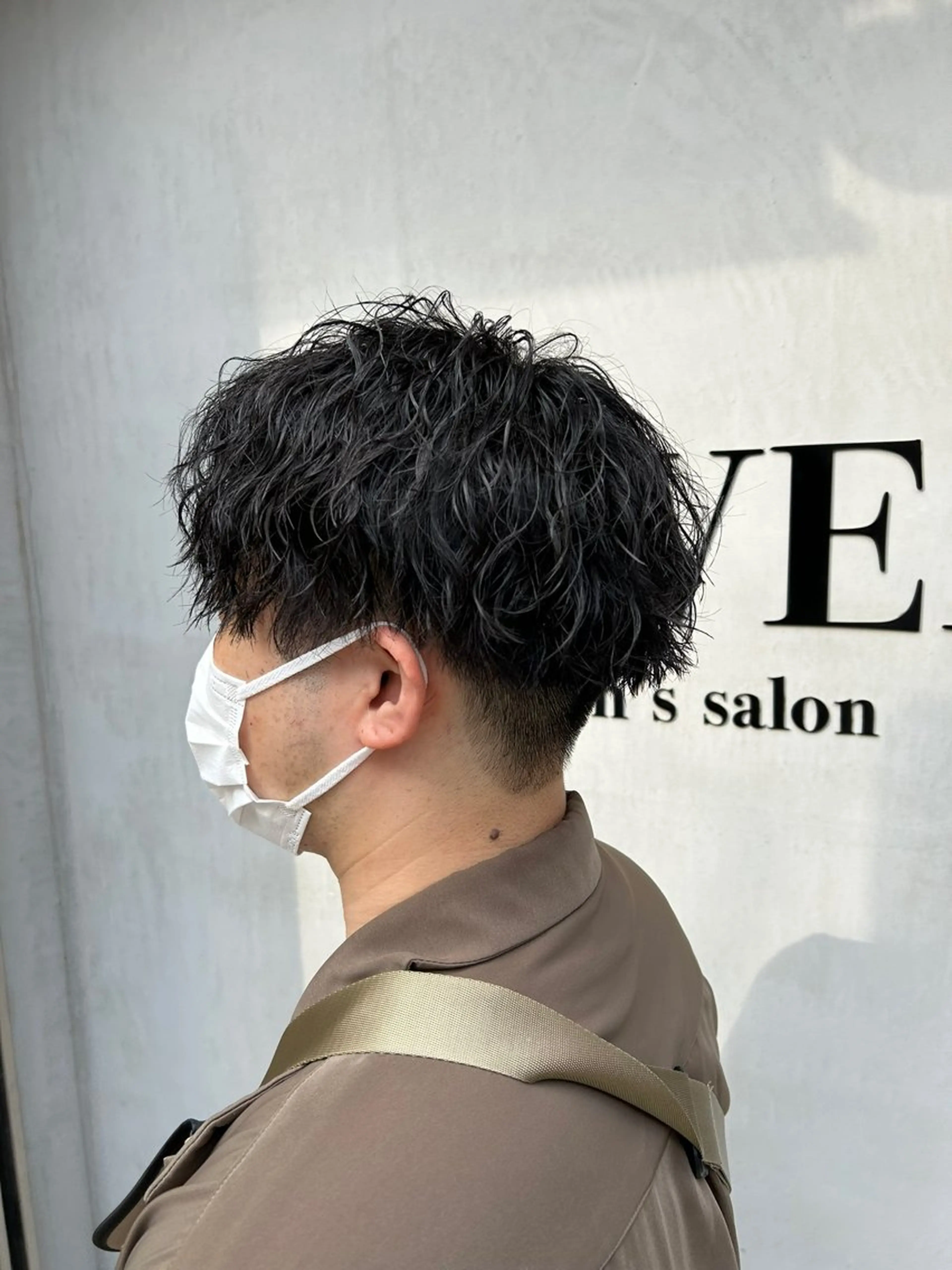 ショート パーマ メンズ カット パーマ 大和田 玲円/メンズ専門のヘアスタイル