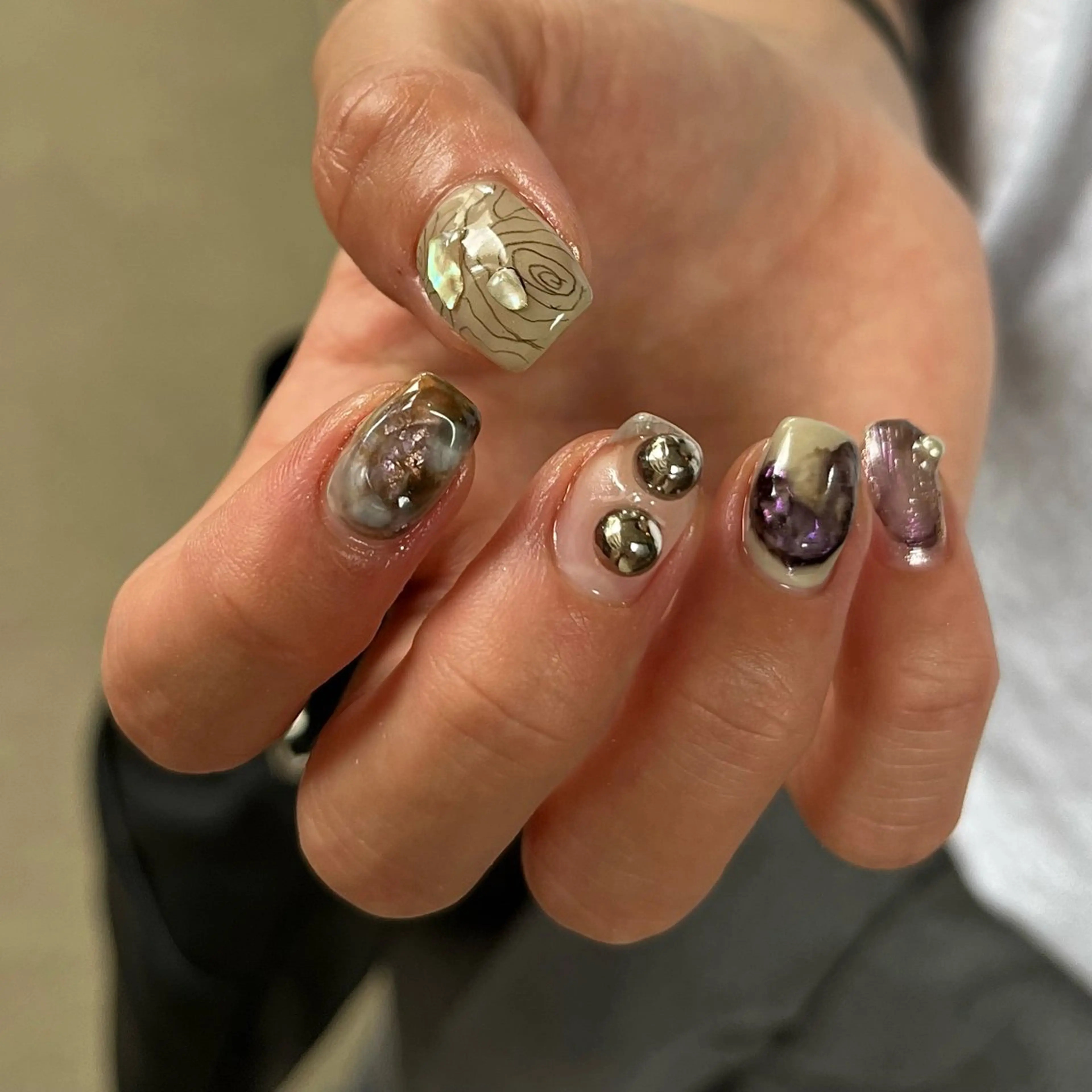 ネイル ハンドネイル nail salon O (en)所属・vegh. nail／阿波座のネイルデザイン