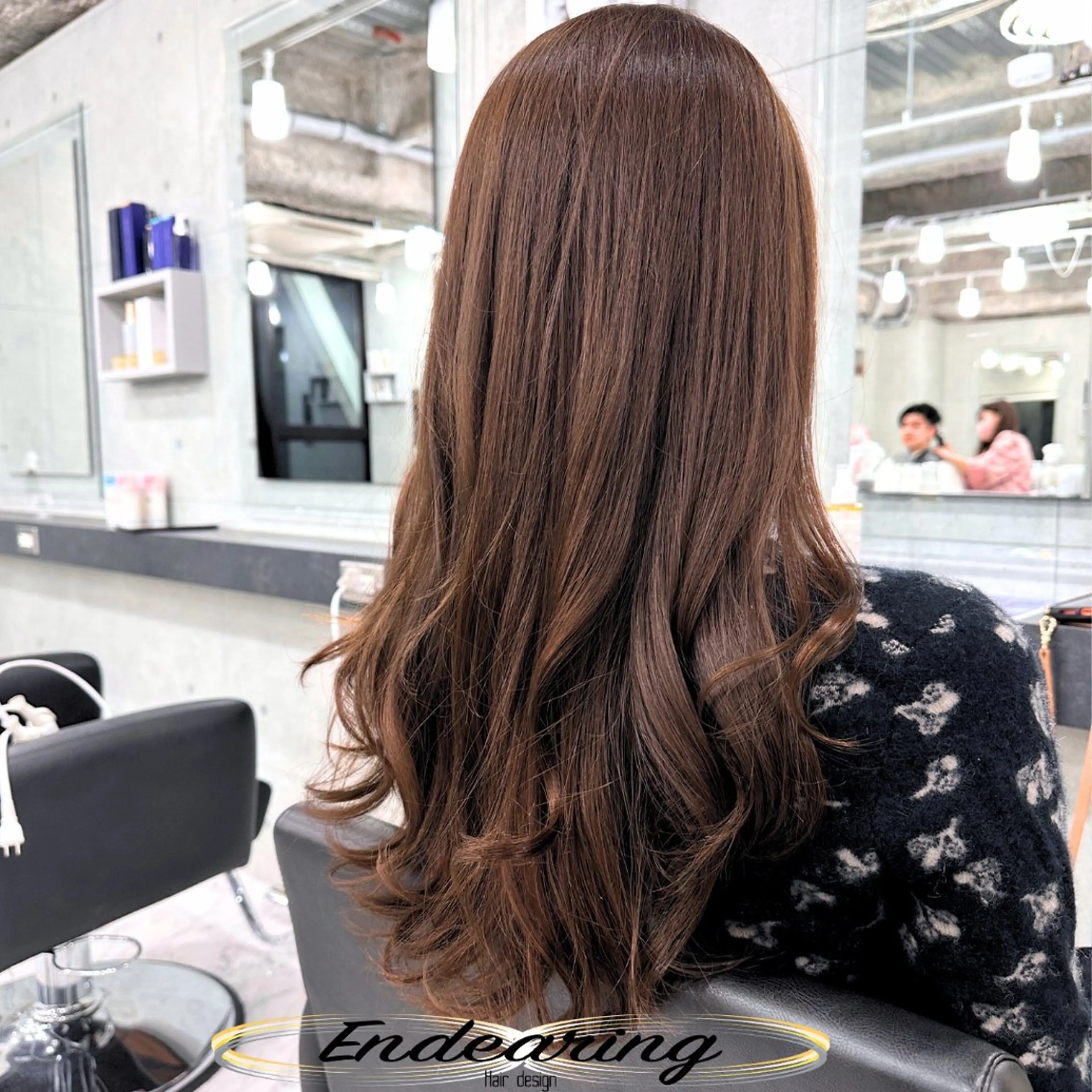 カラー ベージュカラー 透明感カラー カット ヘアカラー Endearing 銀座/レイヤーカットのヘアスタイル