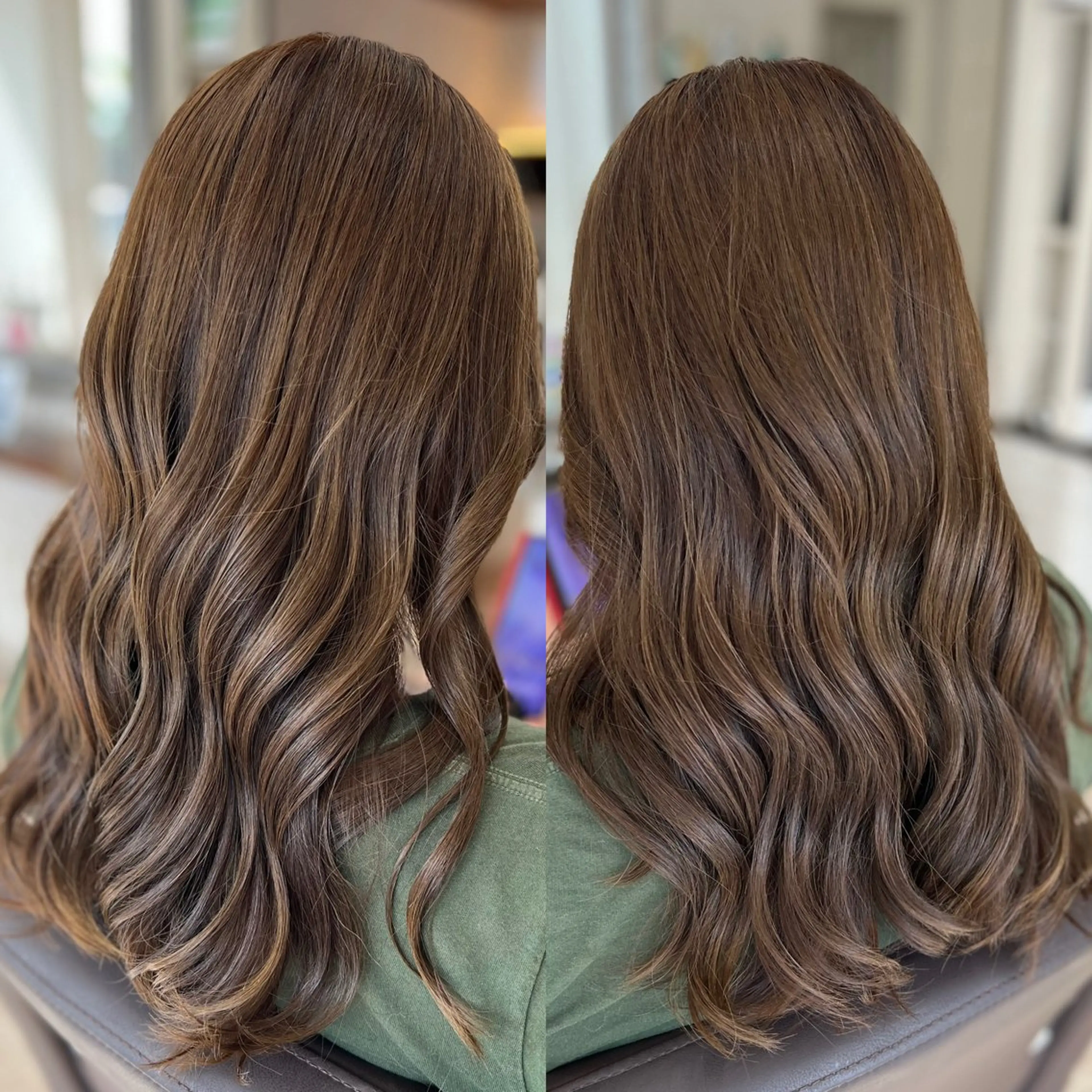 ロング 小泉 加那のヘアスタイル