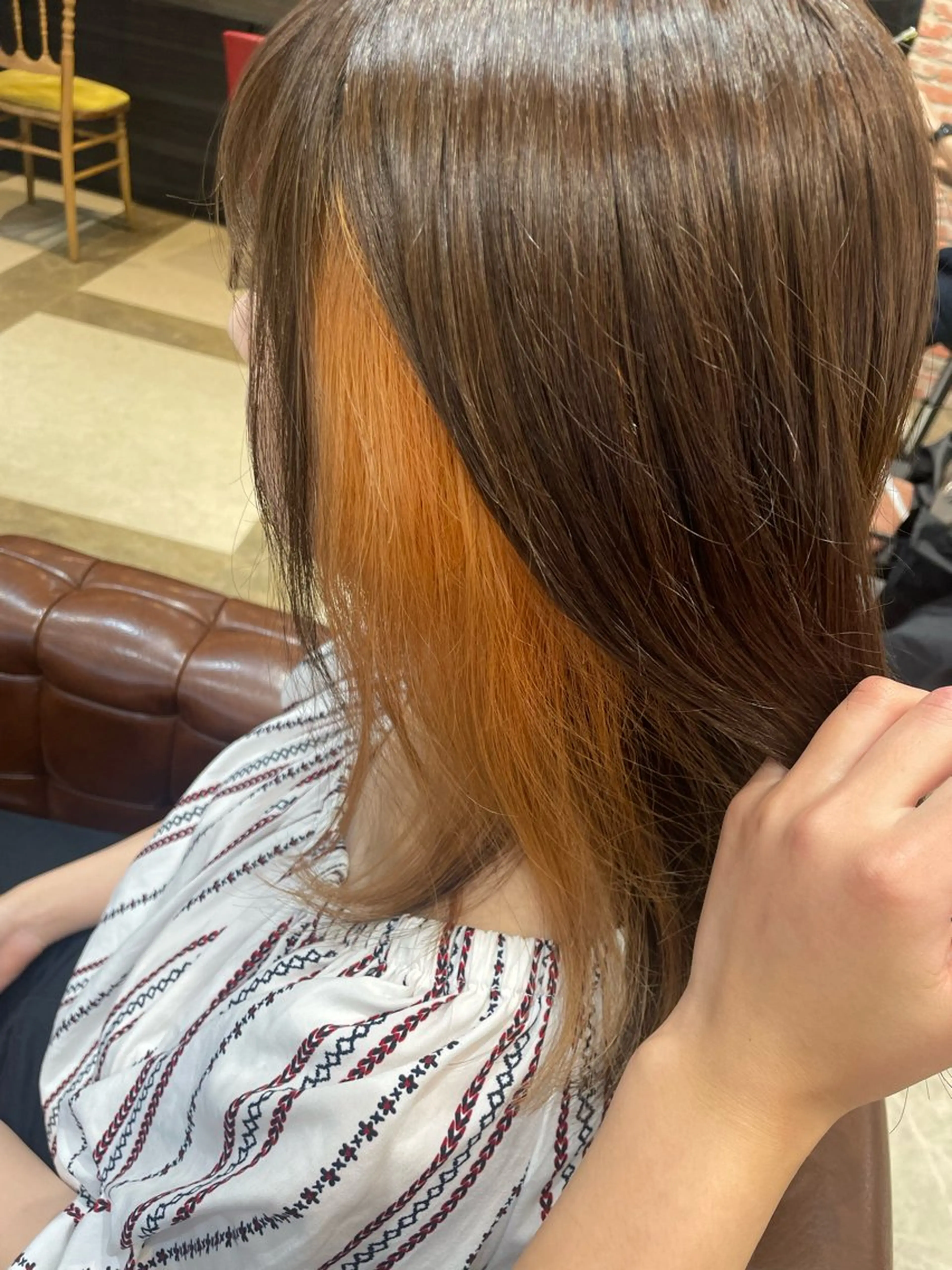 カラー ヘアカラー CIEL  四条河原町所属・🧴カワバタ🧴 /暖色/髪質改善のヘアスタイル