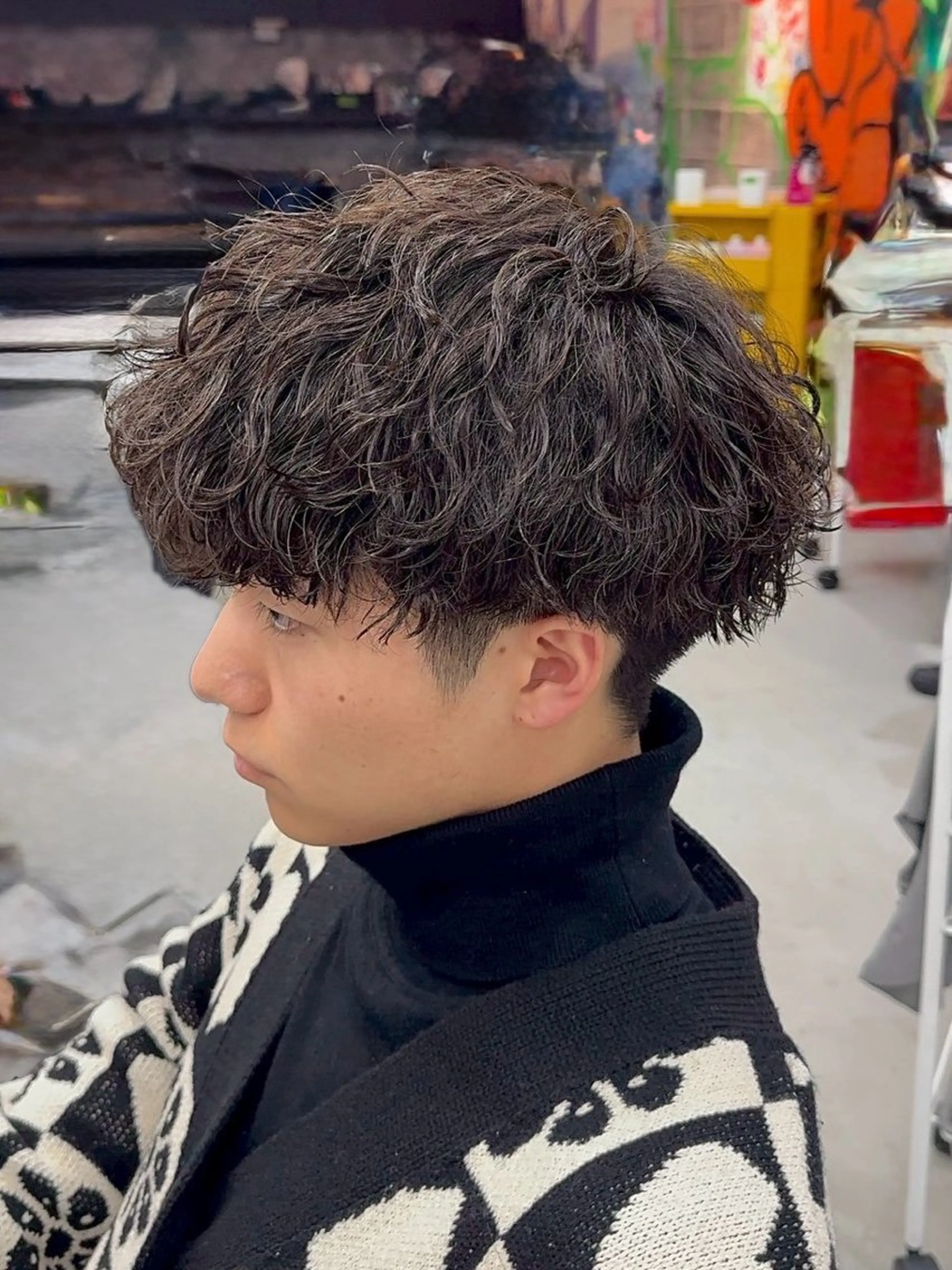 メンズ 🔥メンズ特化🔥 パーマ🔥カメイのヘアスタイル