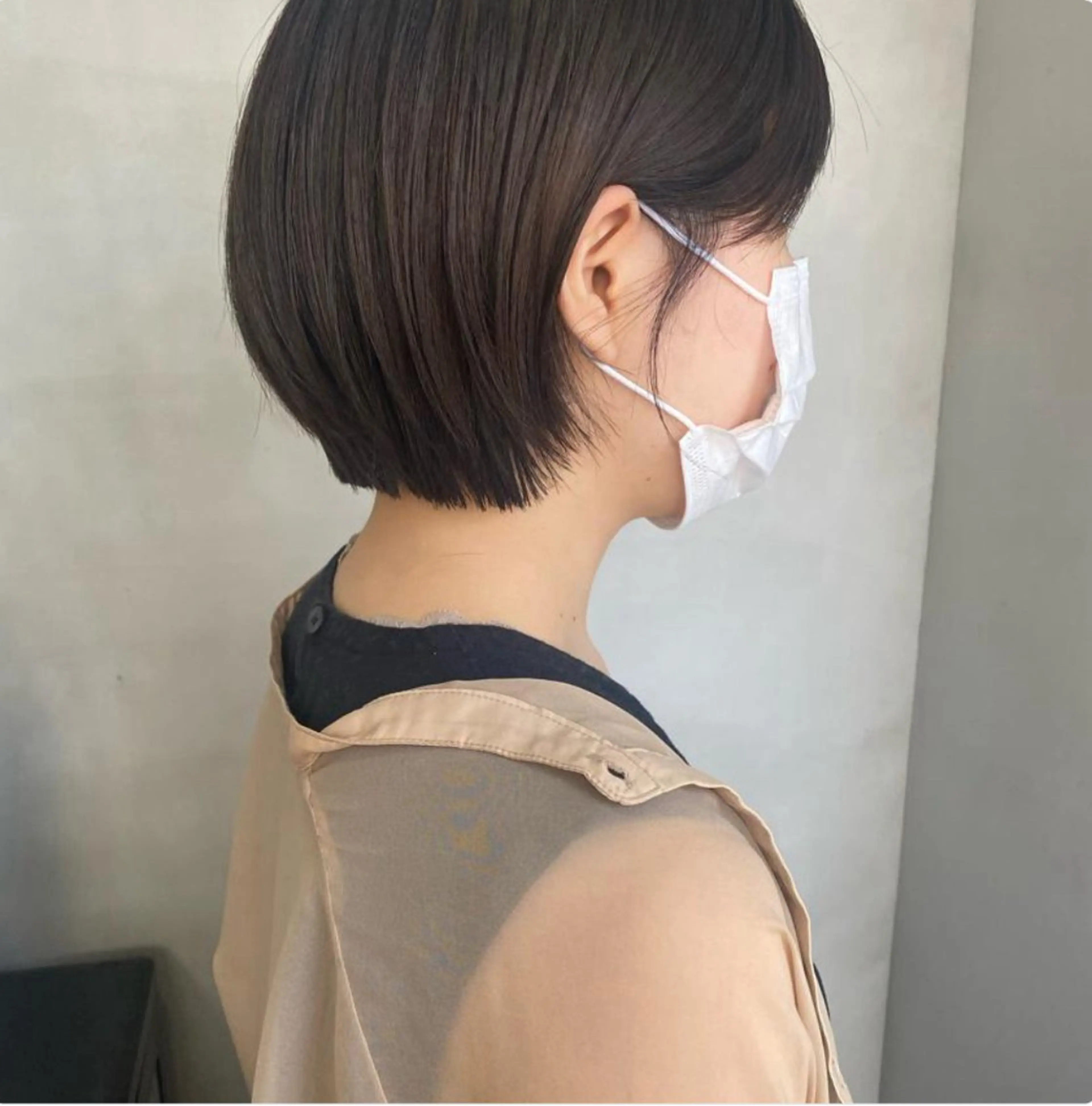 ショート カラー ヘアアレンジ ショートボブ ボブ ショートヘア カット ヘアカラー トリートメント stylist/蛯谷 珠里のヘアスタイル