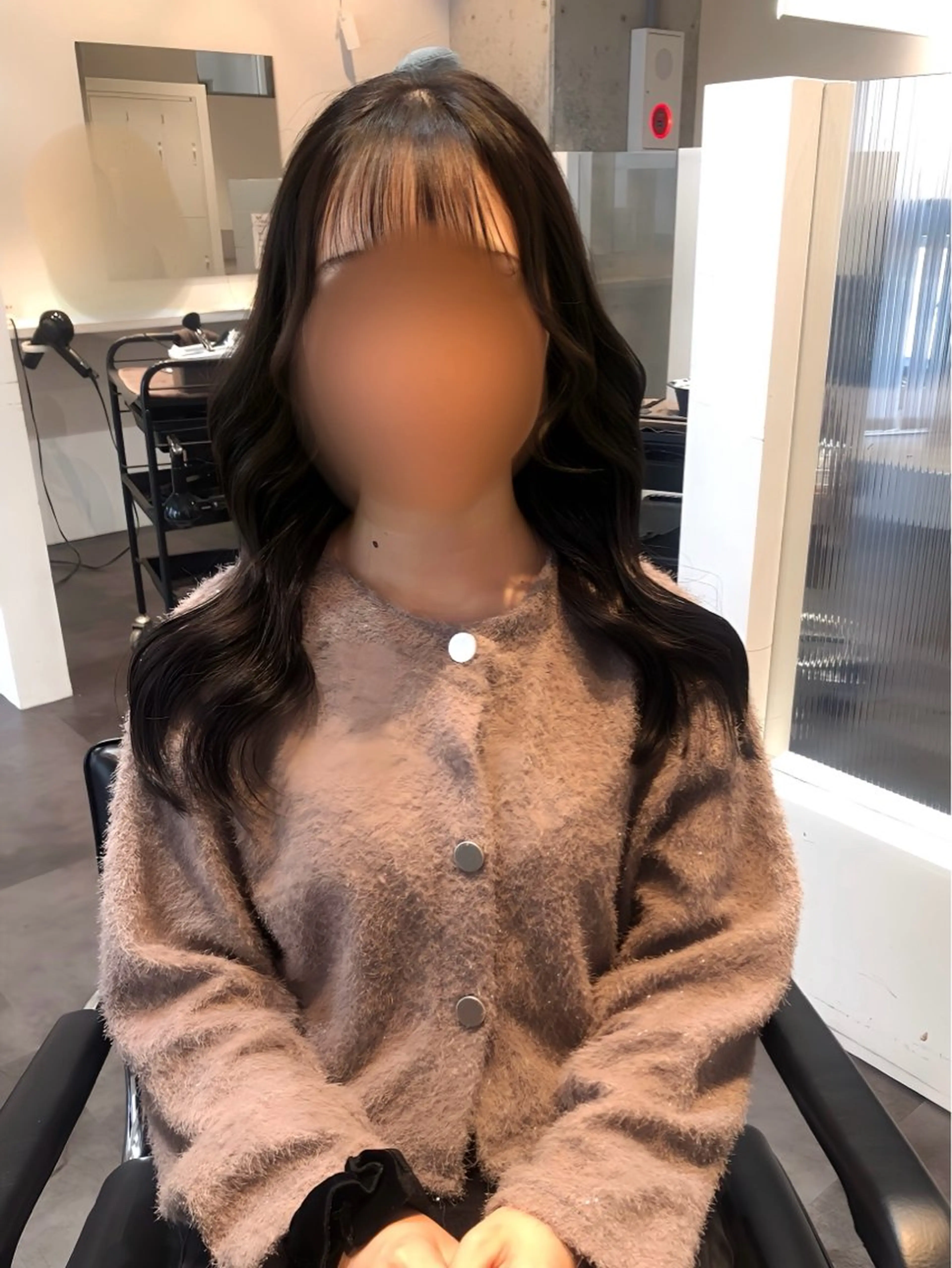ロング カラー カット ヘアカラー トリートメント 盛れるアレンジ/ カラー/hazukiのヘアスタイル