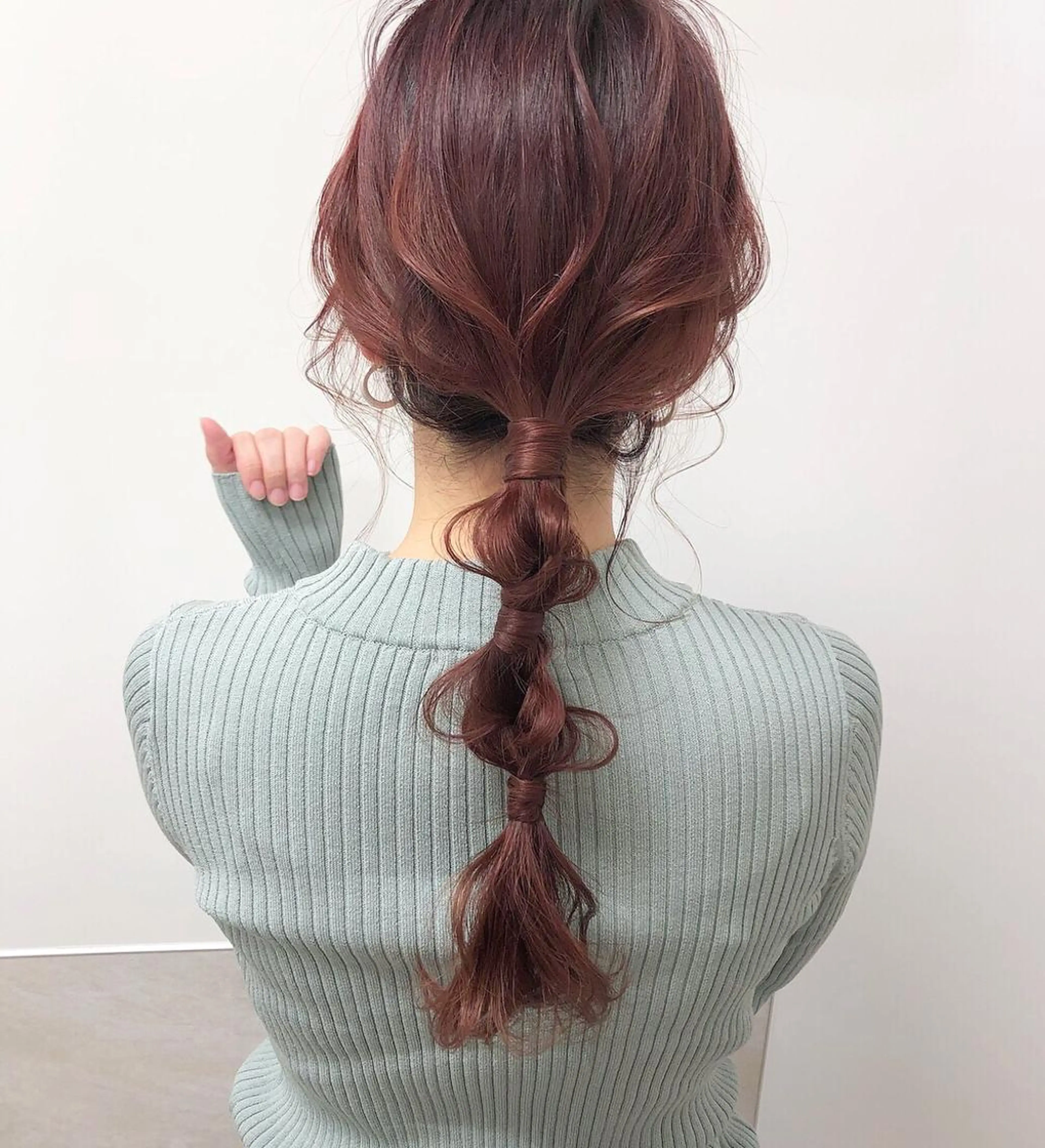 ロング カラー ヘアアレンジ autre所属・大久保 ひでなりのヘアスタイル