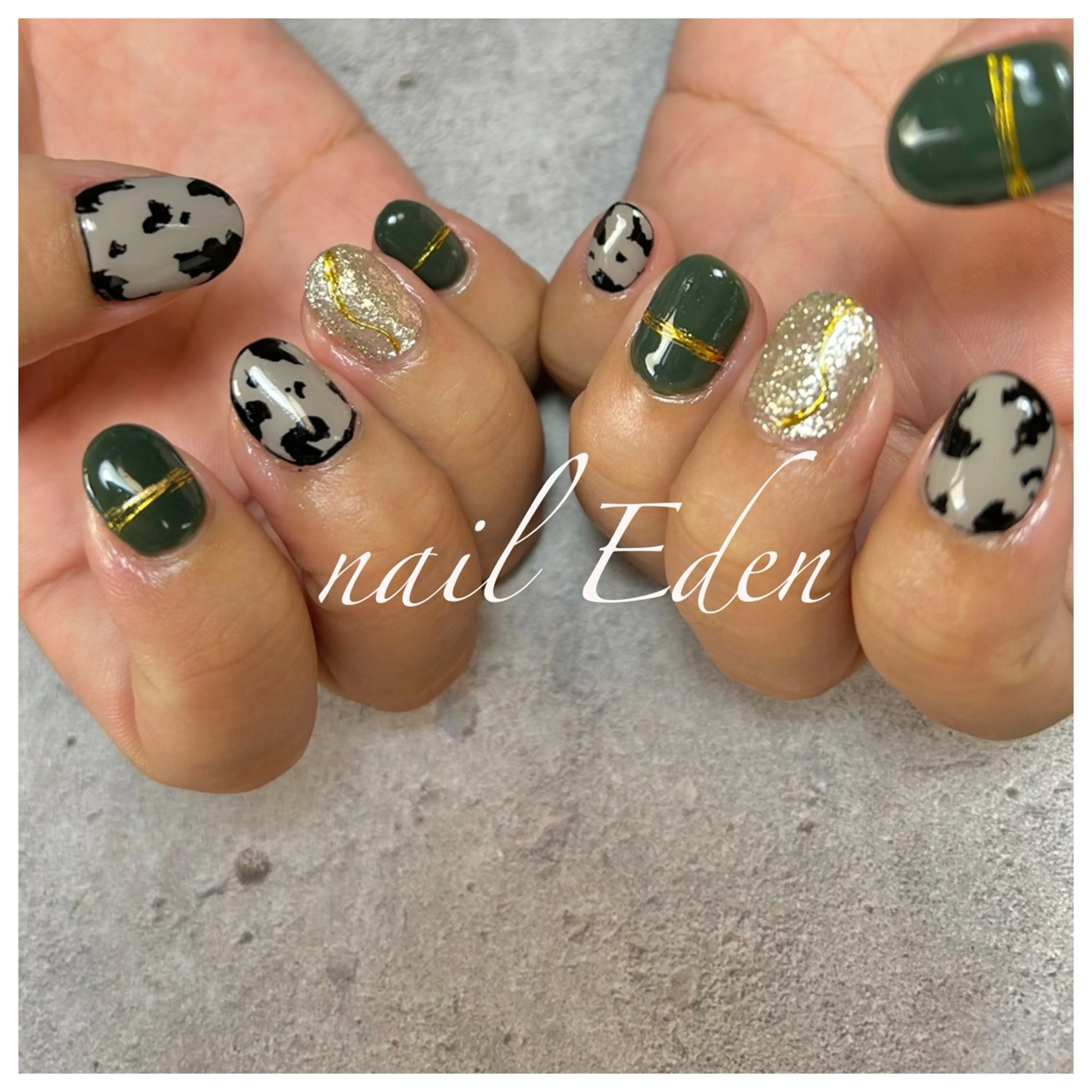 ネイル 持ち込み ハンドネイル ハンドケア Eden　private nail saron所属・Eden ♾️のネイルデザイン