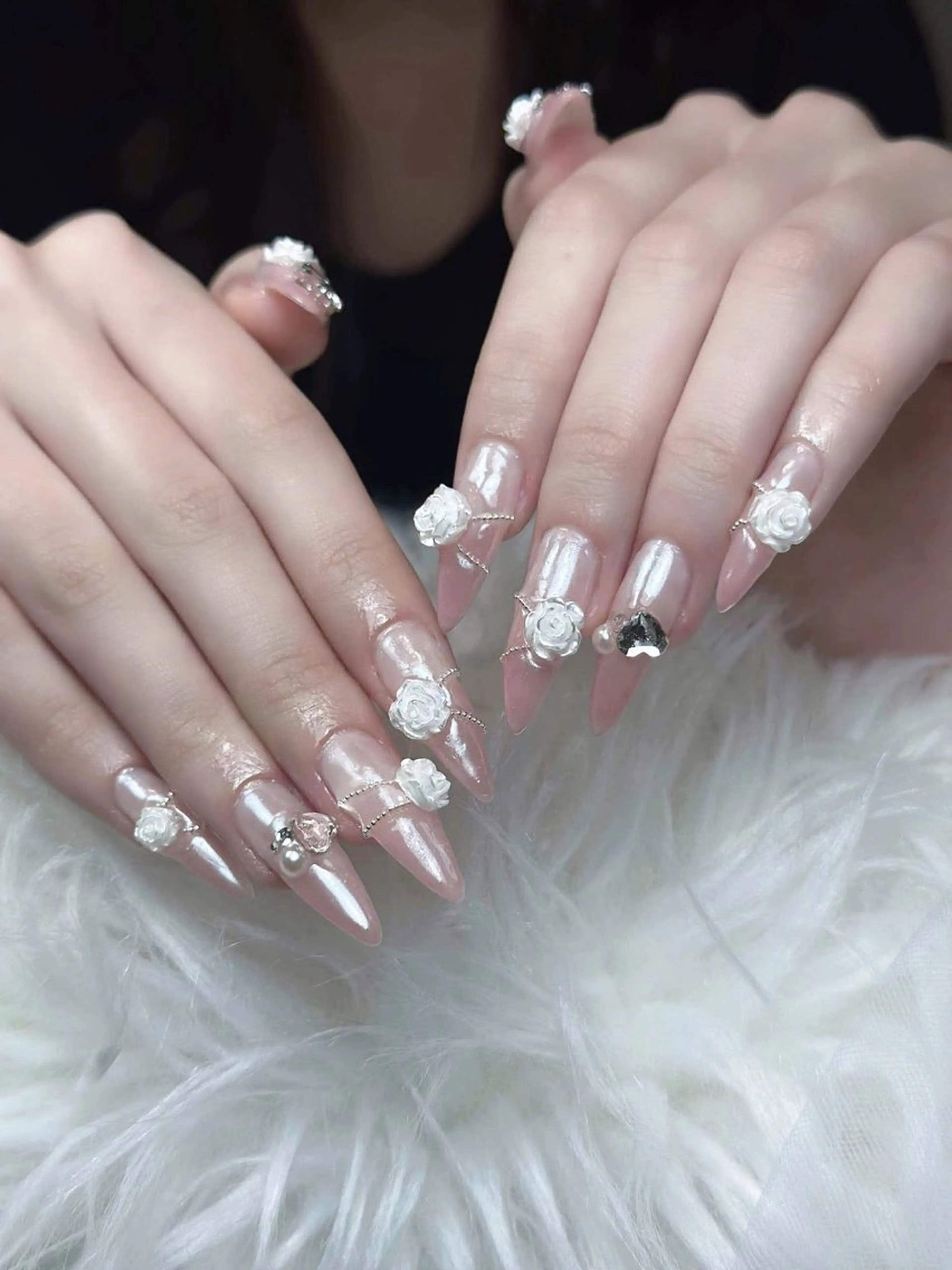 ネイル ハンドネイル Rose Ana.Chuoのネイルデザイン