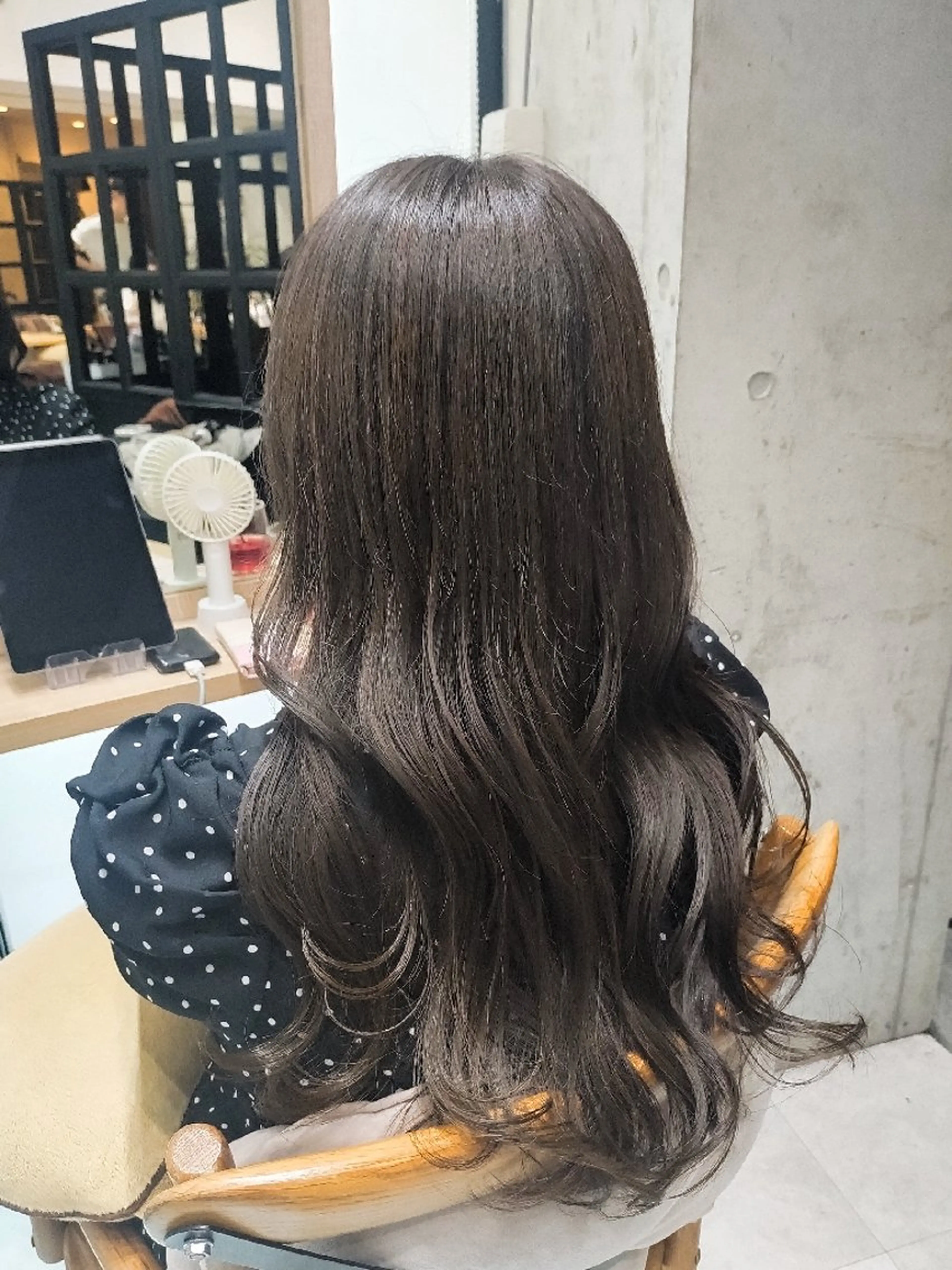 ロング カラー カット ヘアカラー ヘアアレンジ/透明感 カラー/AKARIのヘアスタイル