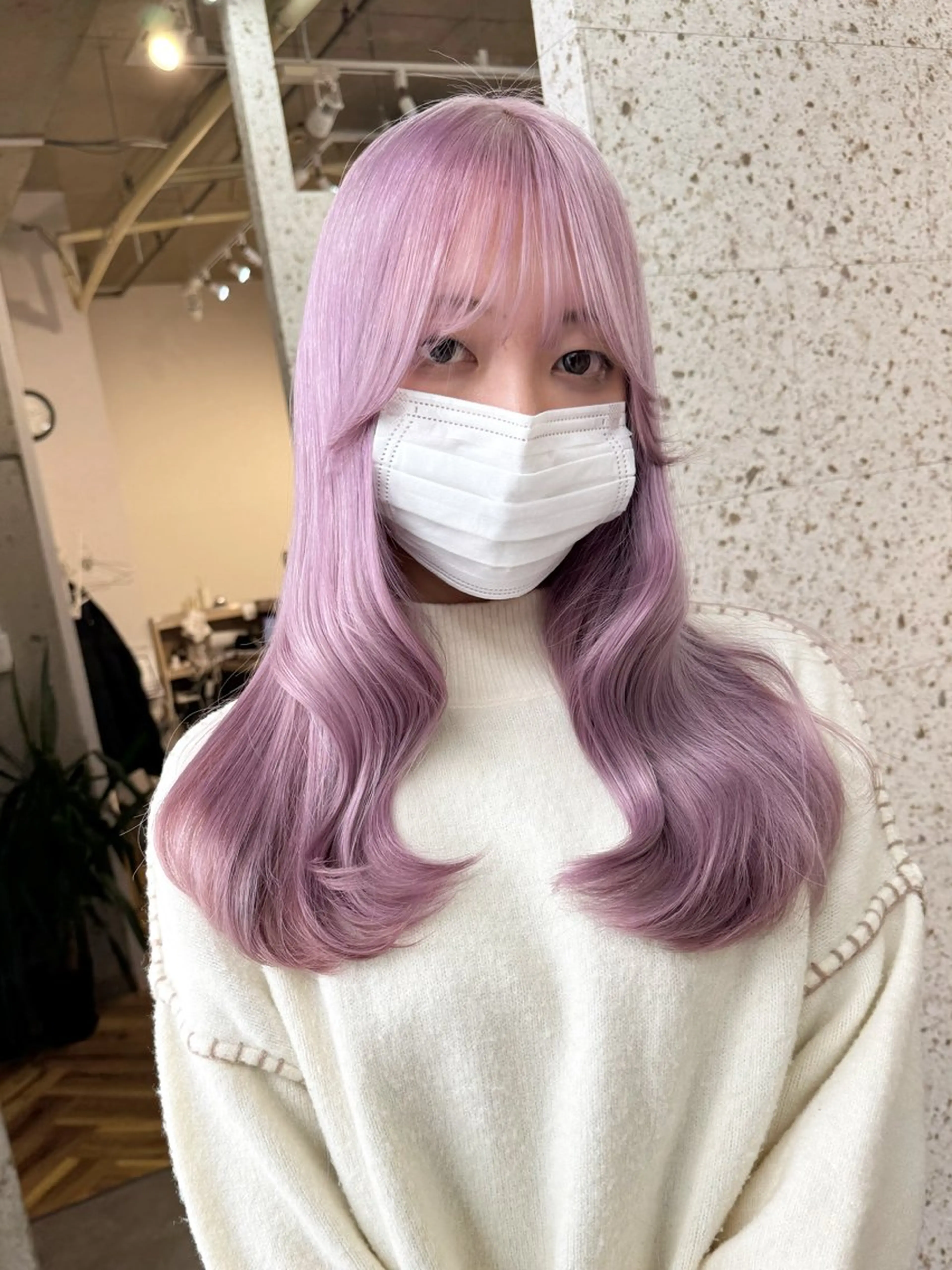 ロング カラー ヘアアレンジ ブリーチ ケアブリーチ ダブルカラー ハイライトカラー ハイトーンカラー ヘアカラー トリートメント lani 天神大名/ブリーチのヘアスタイル