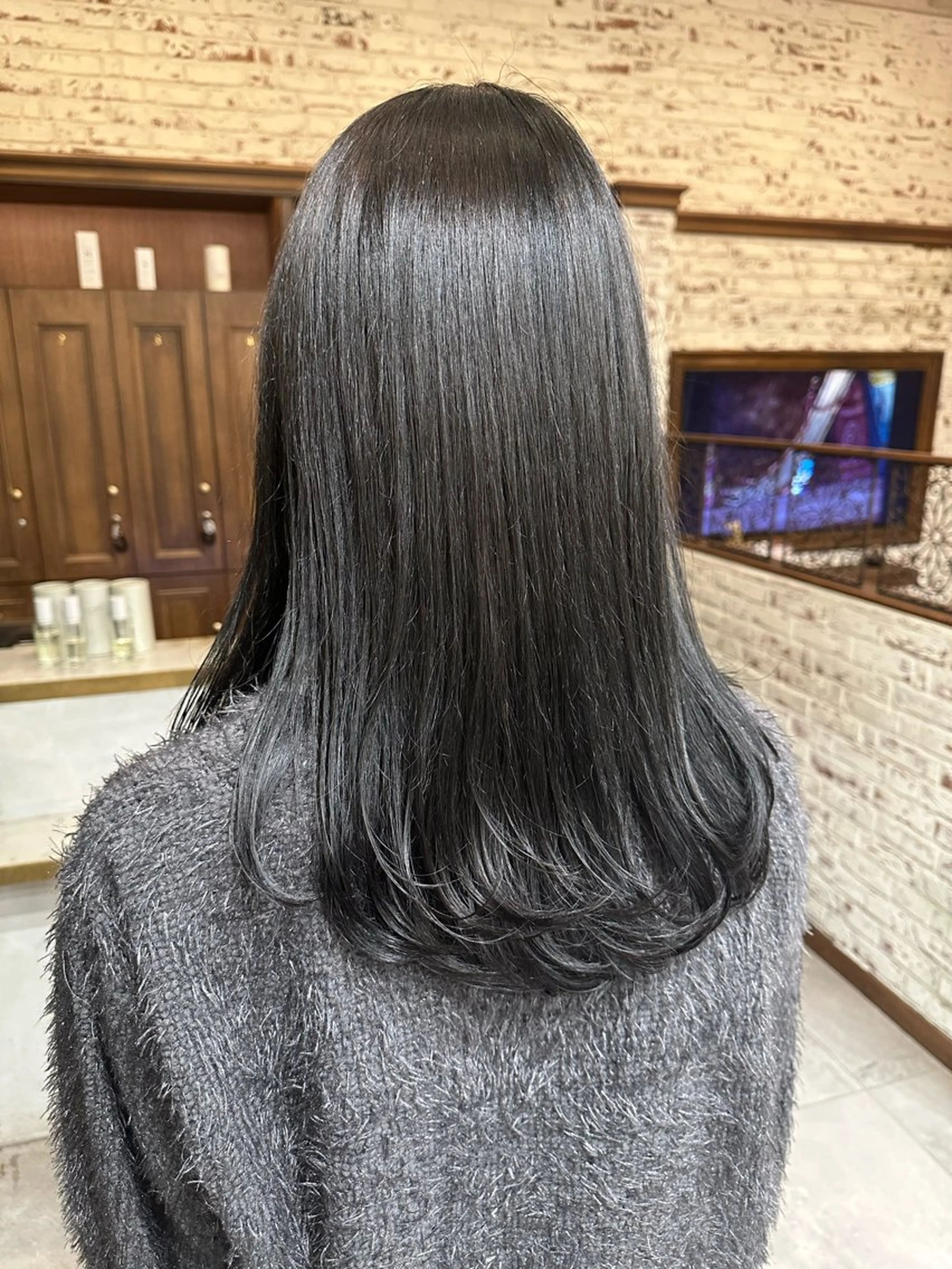 セミロング Mauve 世田谷 きたじまのヘアスタイル