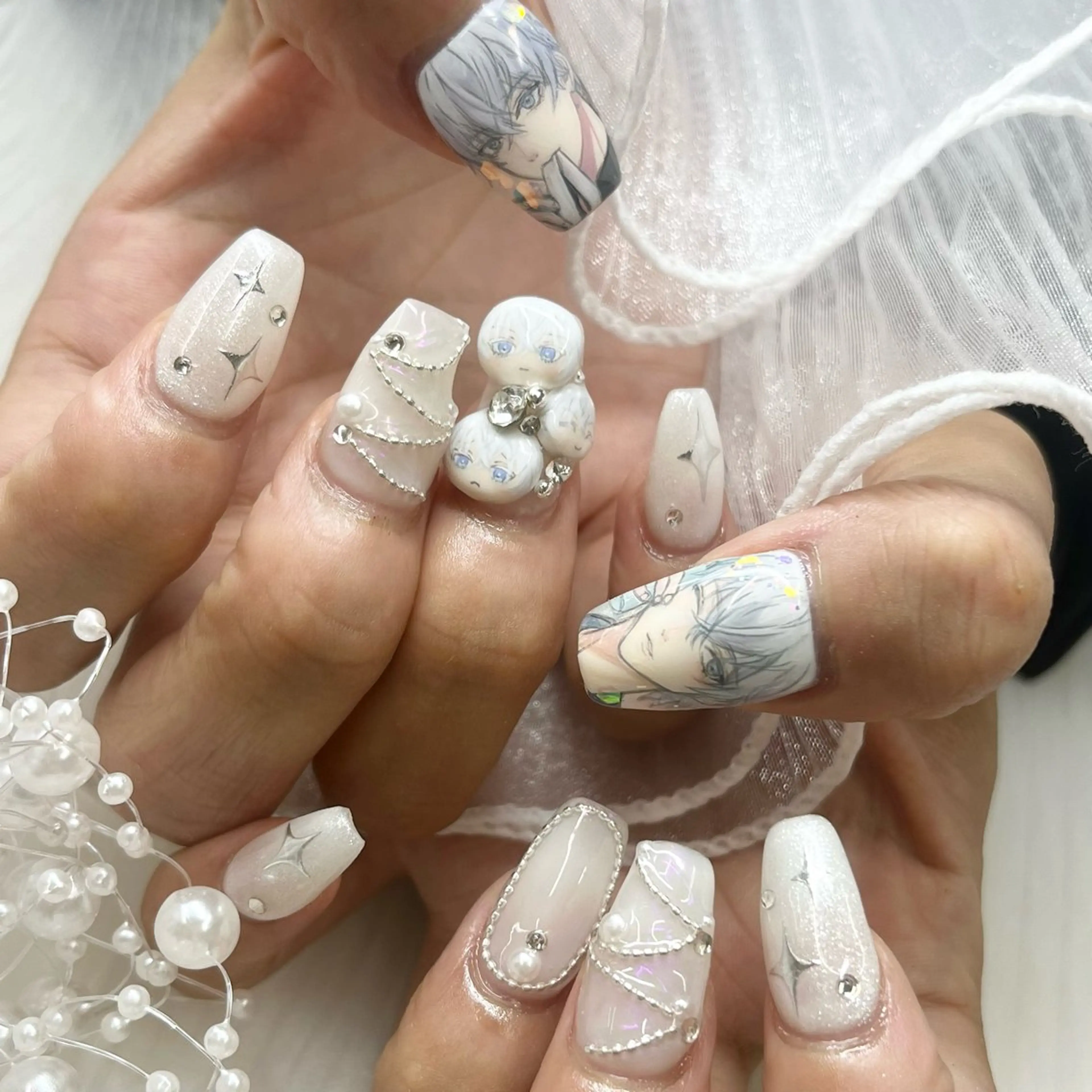 ネイル ハンドネイル 池袋痛ネイル Nok. 渡辺のネイルデザイン