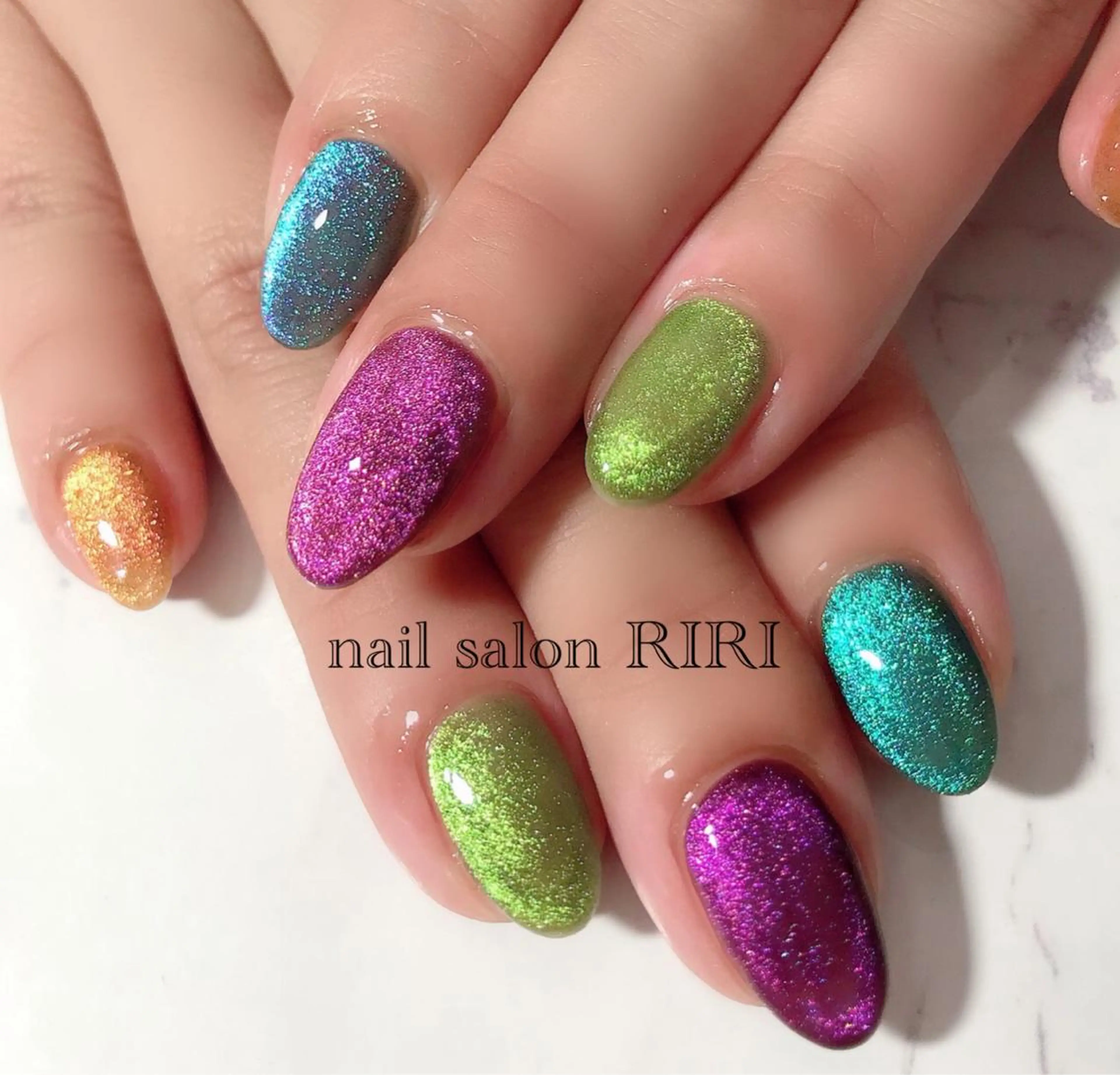 ネイル マグネットネイル private  nail  salon RIRI所属・RIRI リリのネイルデザイン