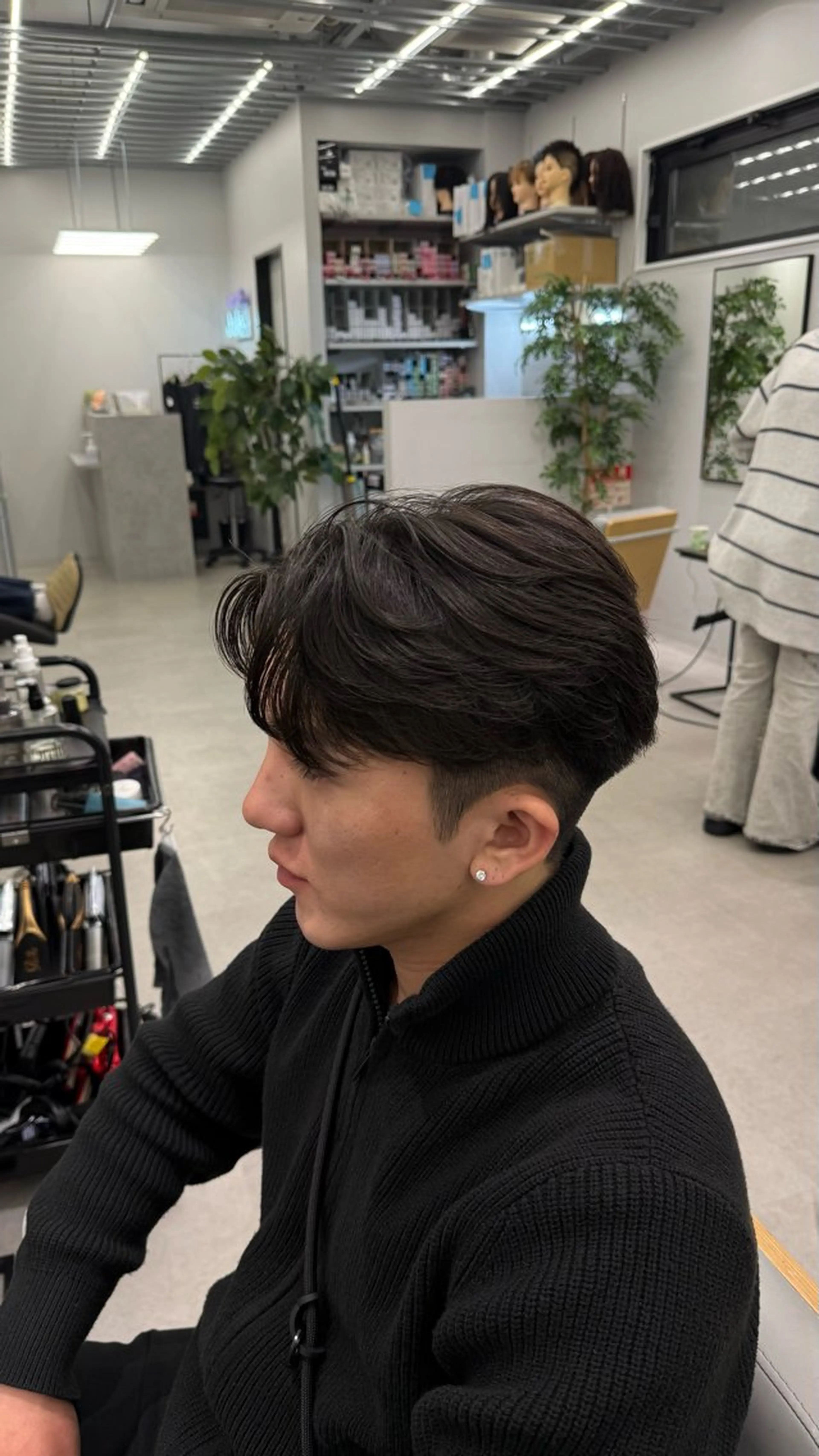 メンズ フェザーパーマ メンズパーマ Joule大分 メンズ特化植木永遠のヘアスタイル