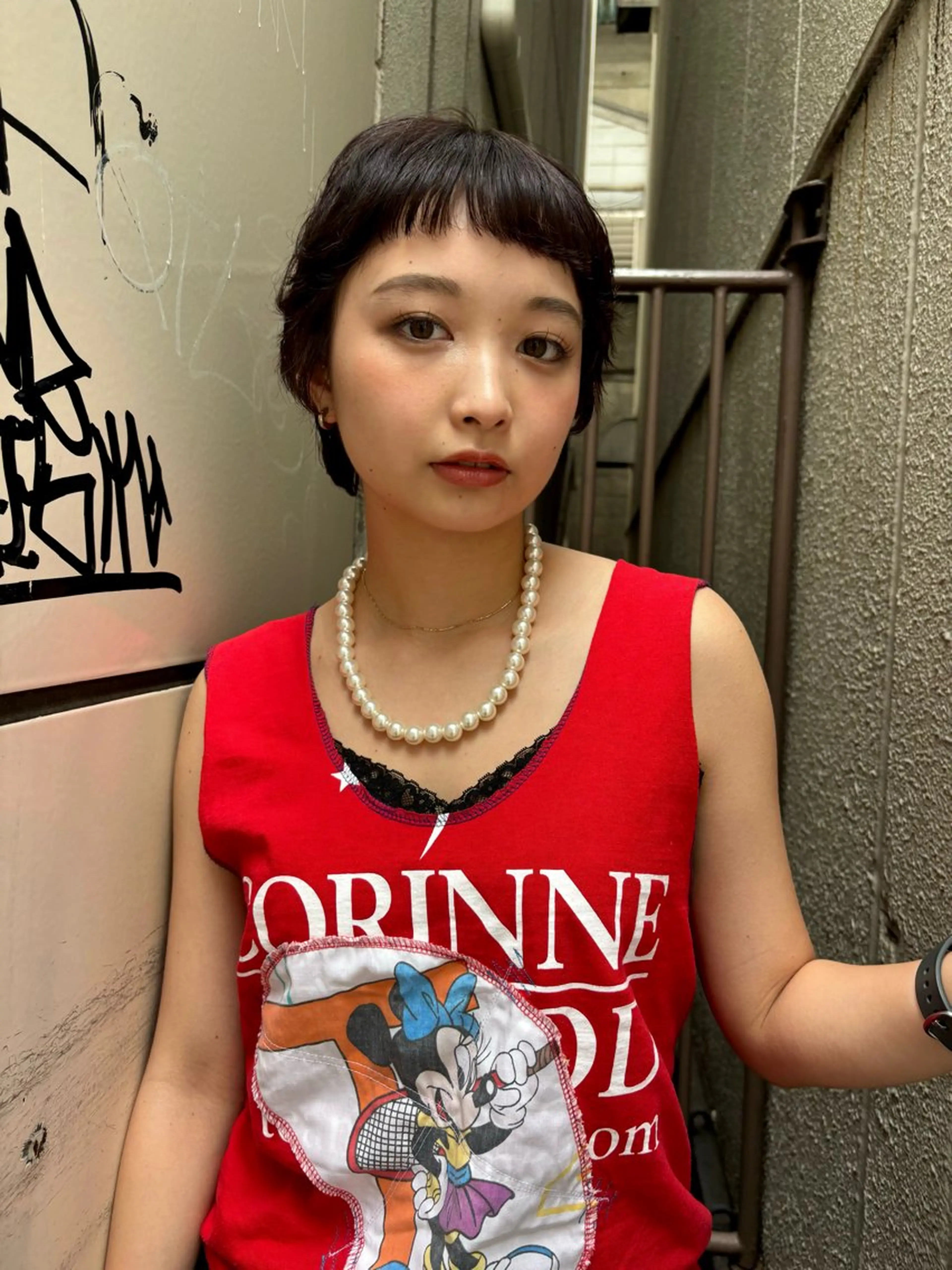 ショート カラー ✩似合わせカラー /レイヤー✩momoのヘアスタイル