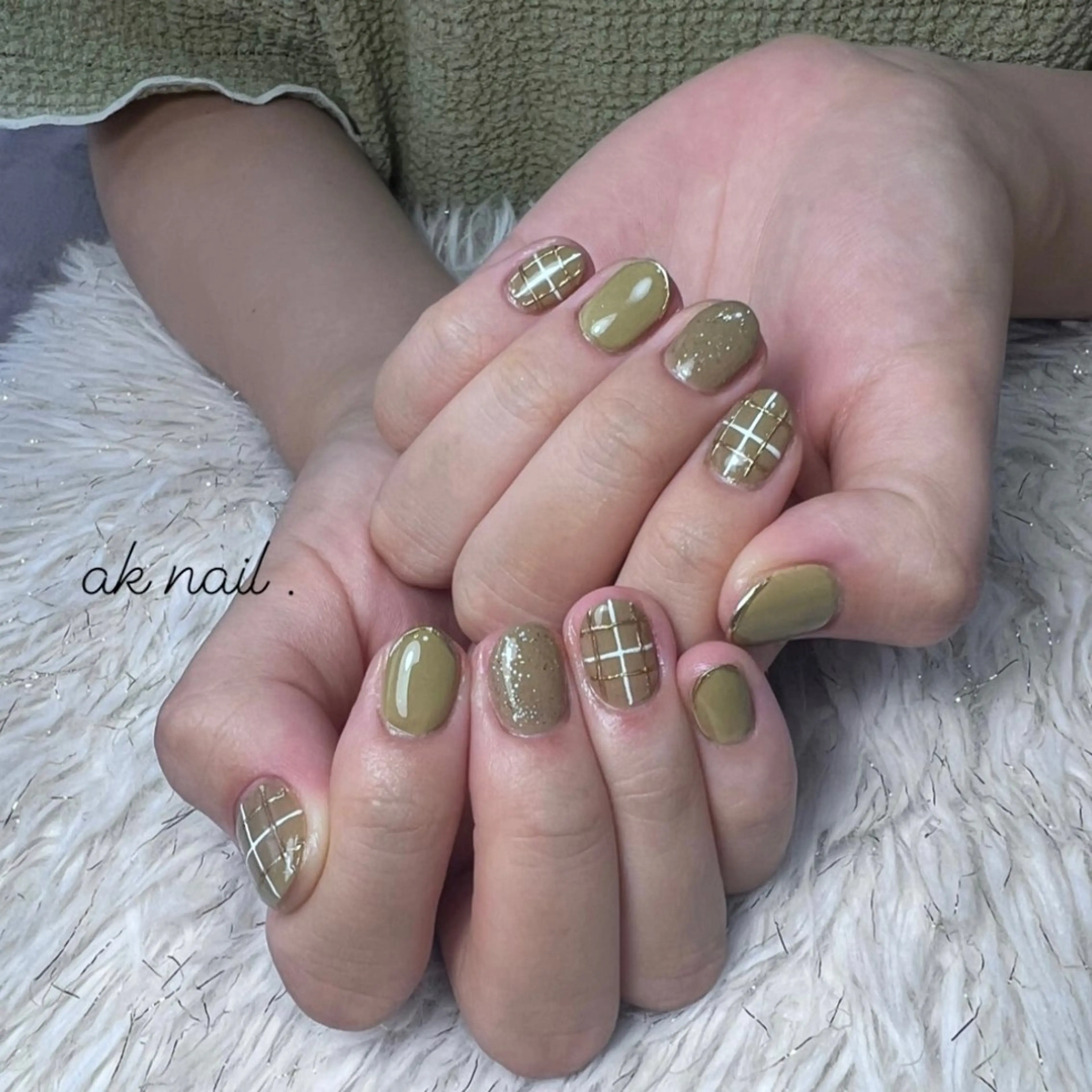 ネイル ハンドネイル ak nail .のネイルデザイン