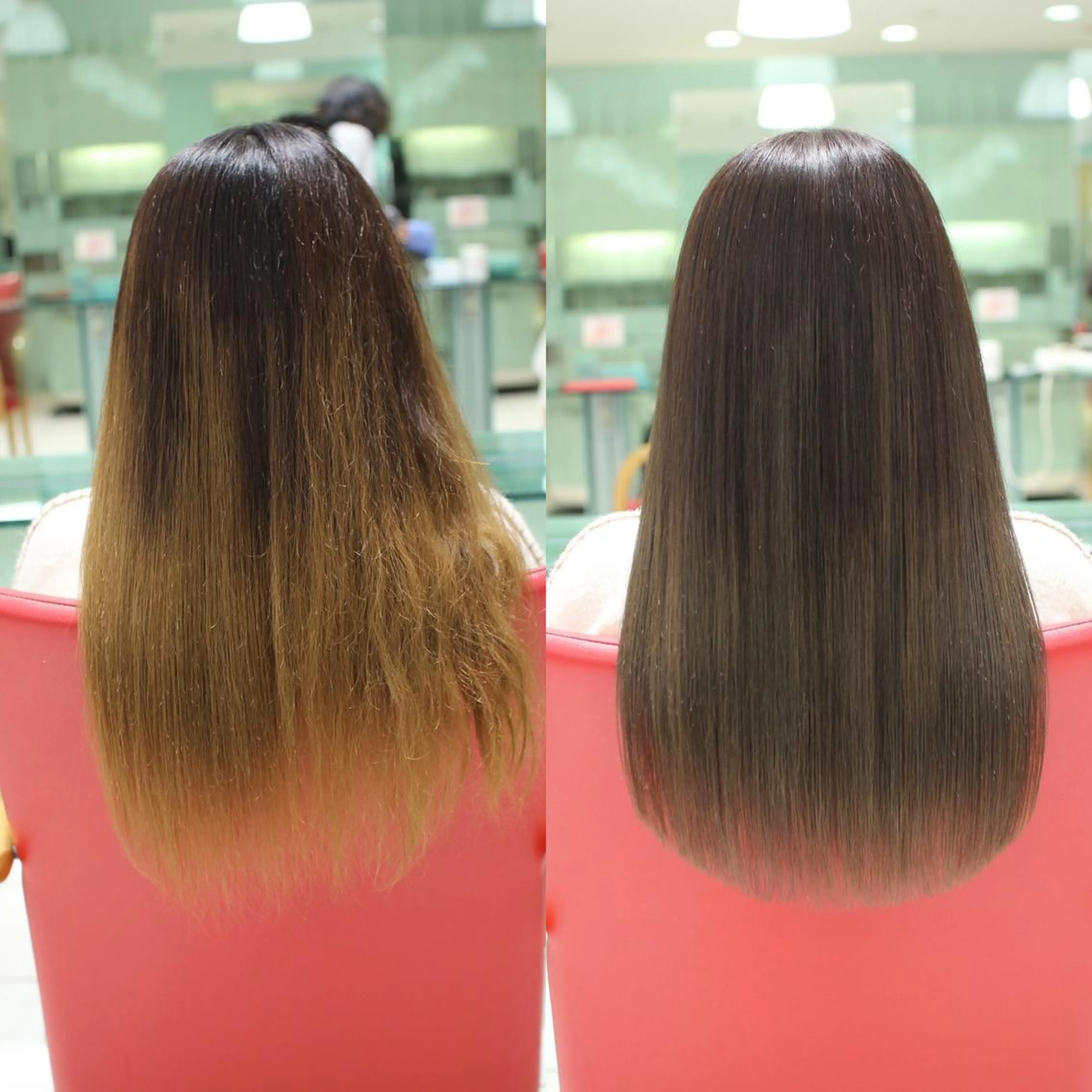 ロング 髪質改善 トリートメント due(ドゥーエ）所属・onishi yoshinaoのヘアスタイル