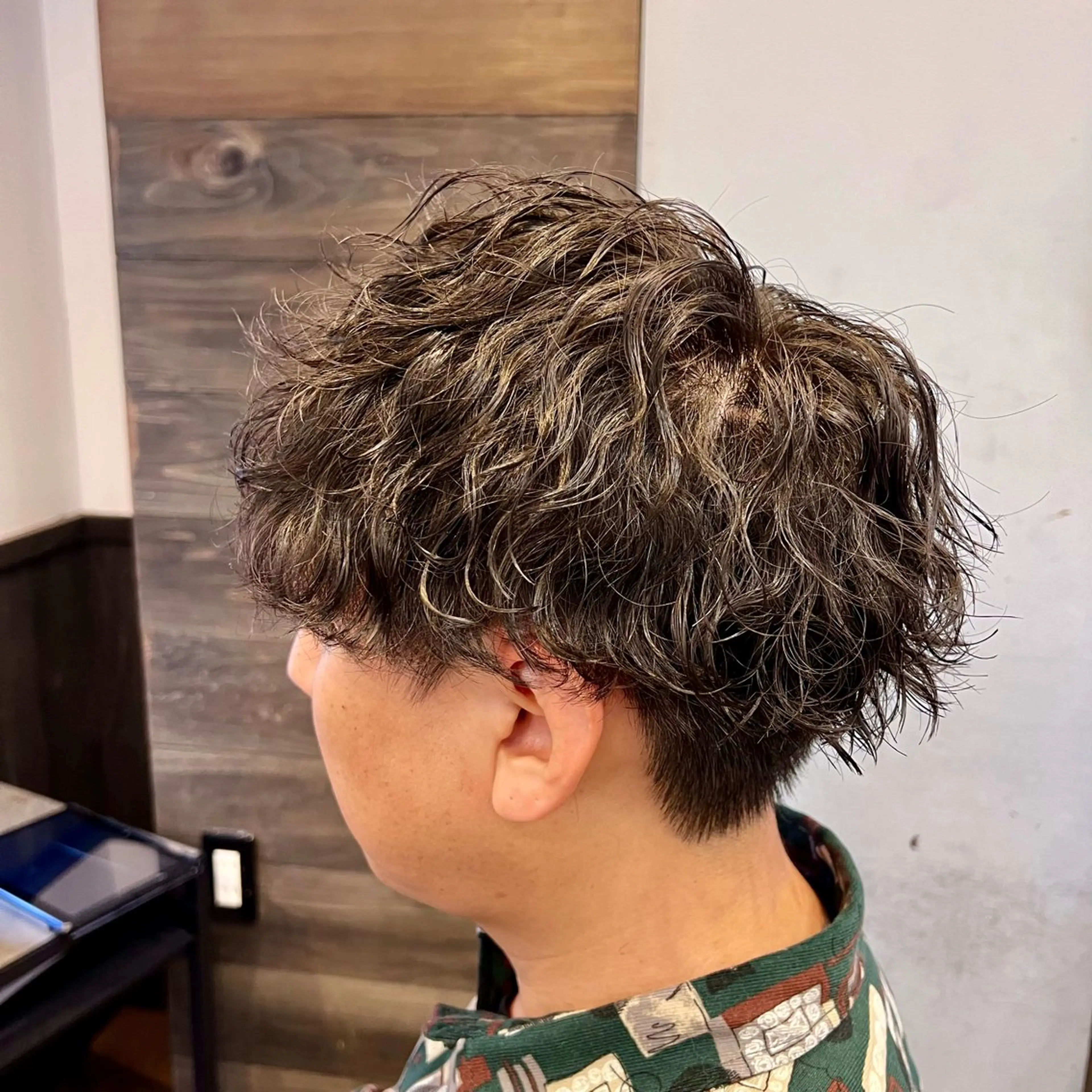 パーマ メンズ カット パーマ アグヘアーシータ所属・🤩メンズカット/ パーマ山本🤩のヘアスタイル