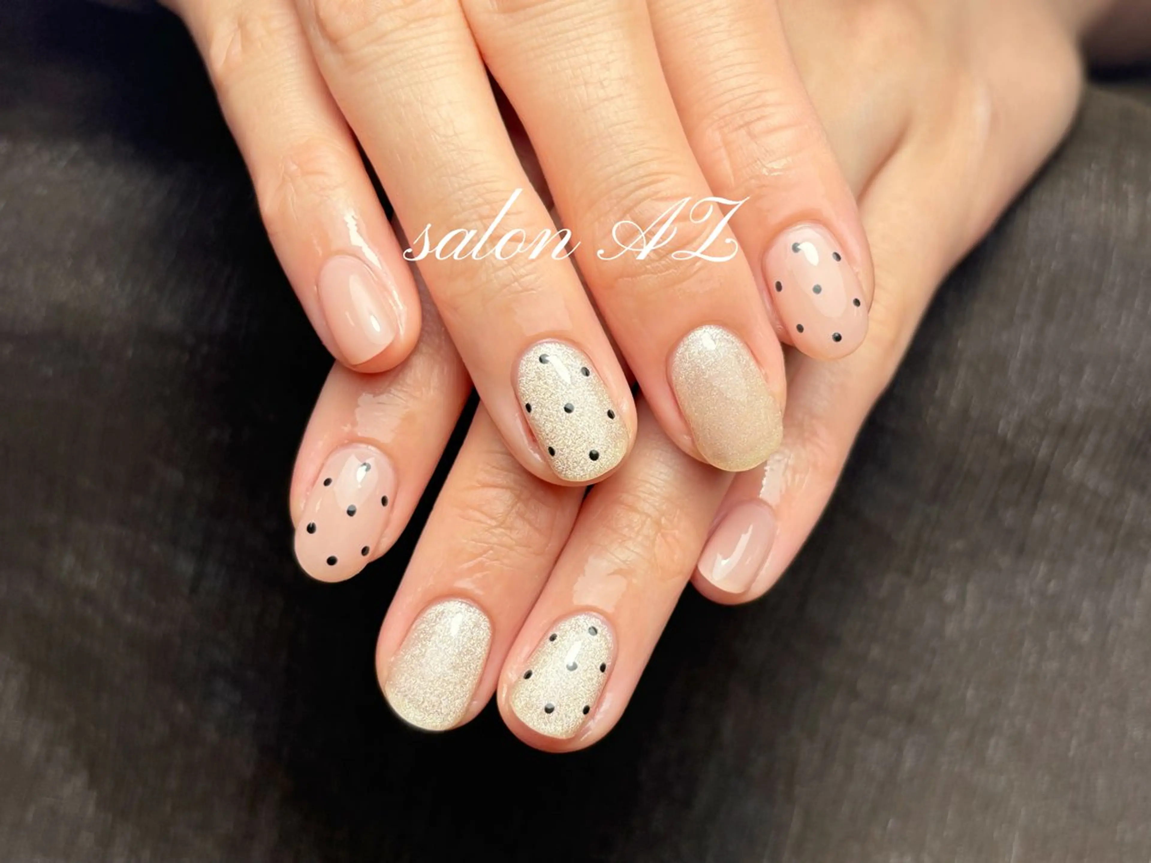 ネイル 桜ネイル 長さ出し フットネイル フレンチネイル ジェルネイル ハンドネイル salonAZ トップネイリストのネイルデザイン