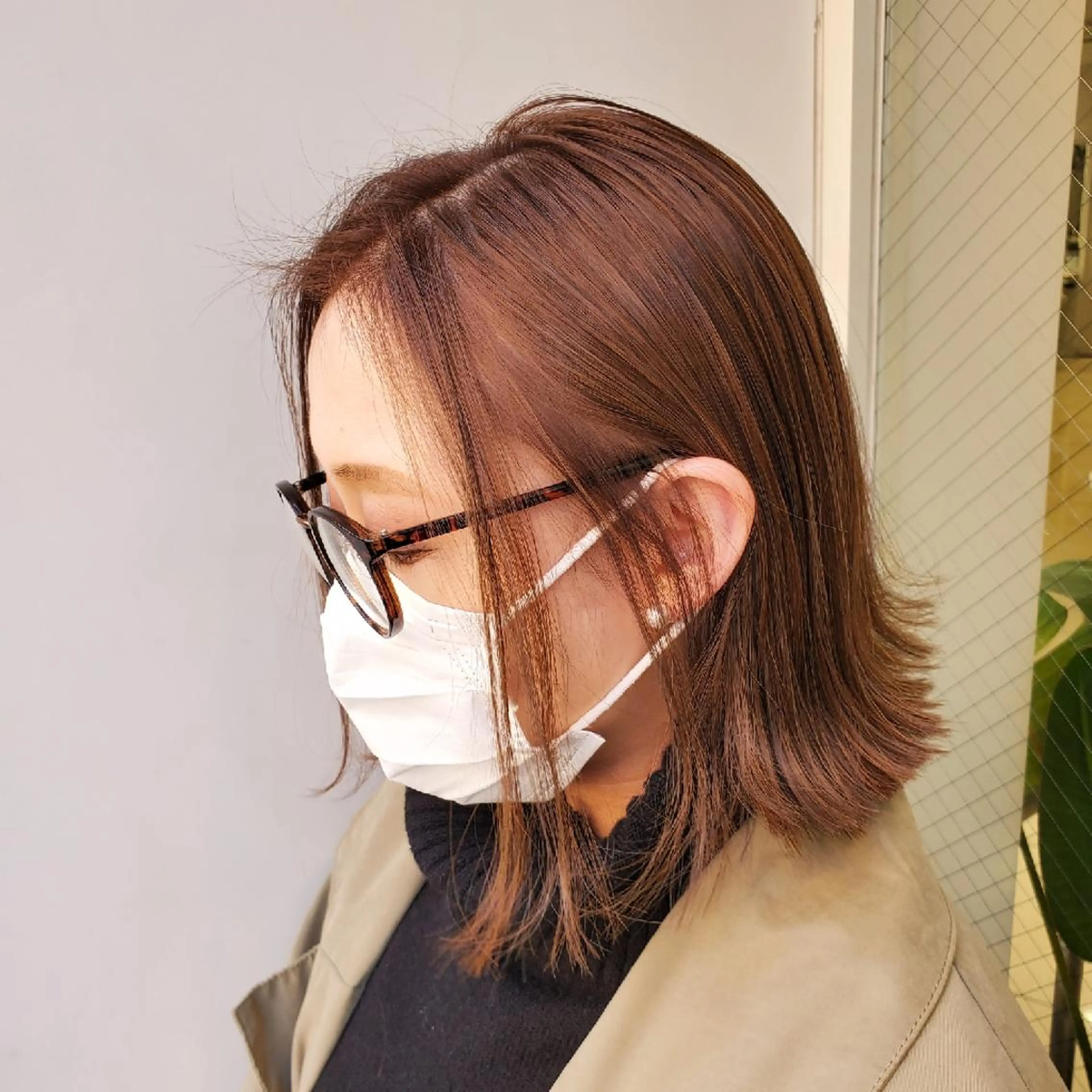 ミディアム カラー ヘアカラー トリートメント 社内カット講師・店長 菅原賢一のヘアスタイル