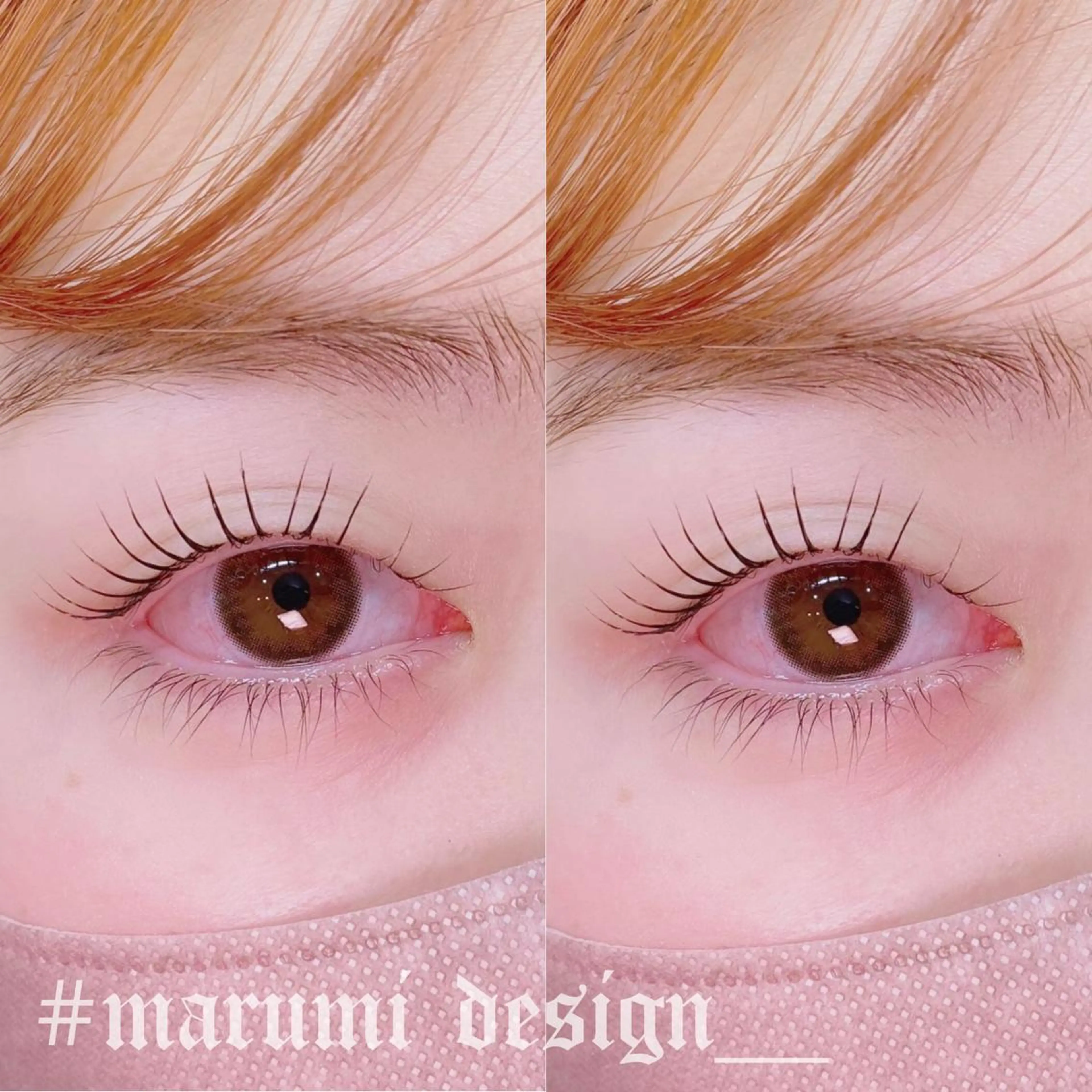 マツエク・マツパ 束感まつげ❤︎ あみのマツエク・マツパデザイン