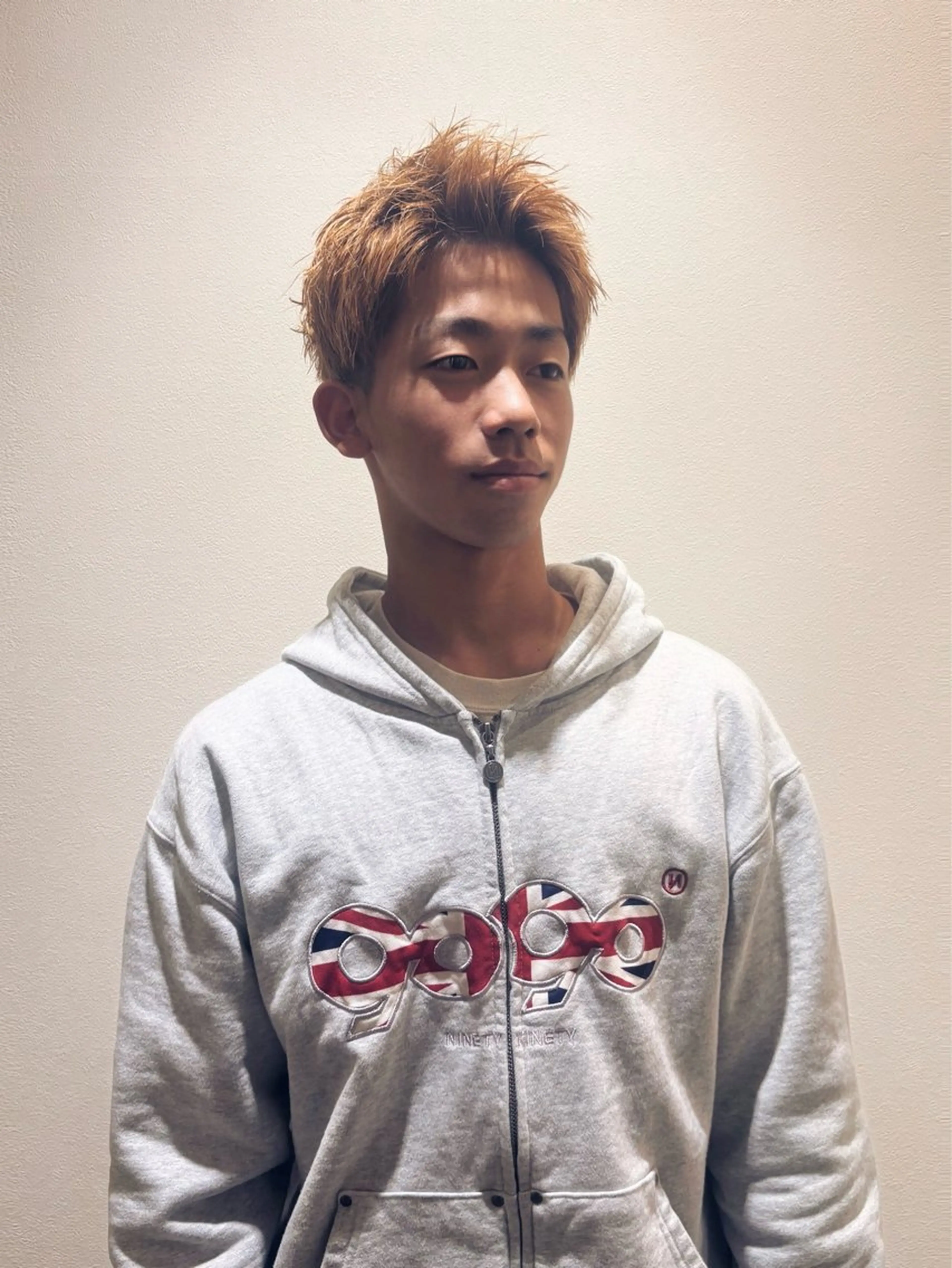 ショート メンズ メンズハイトーン ショートヘア ARCHE南堀江 MENS専用のヘアスタイル