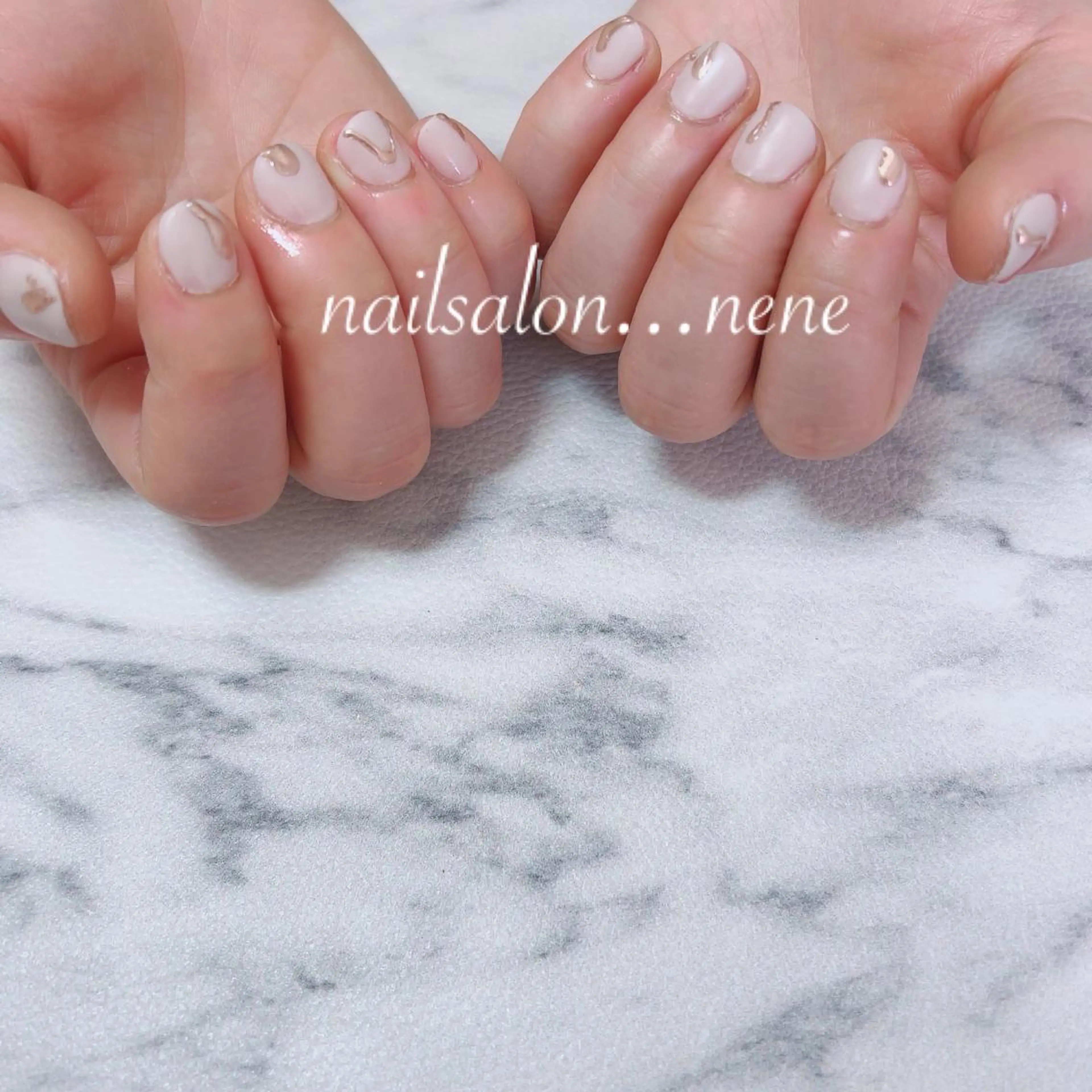 ネイル ミラーネイル nailsalon ...neneのネイルデザイン