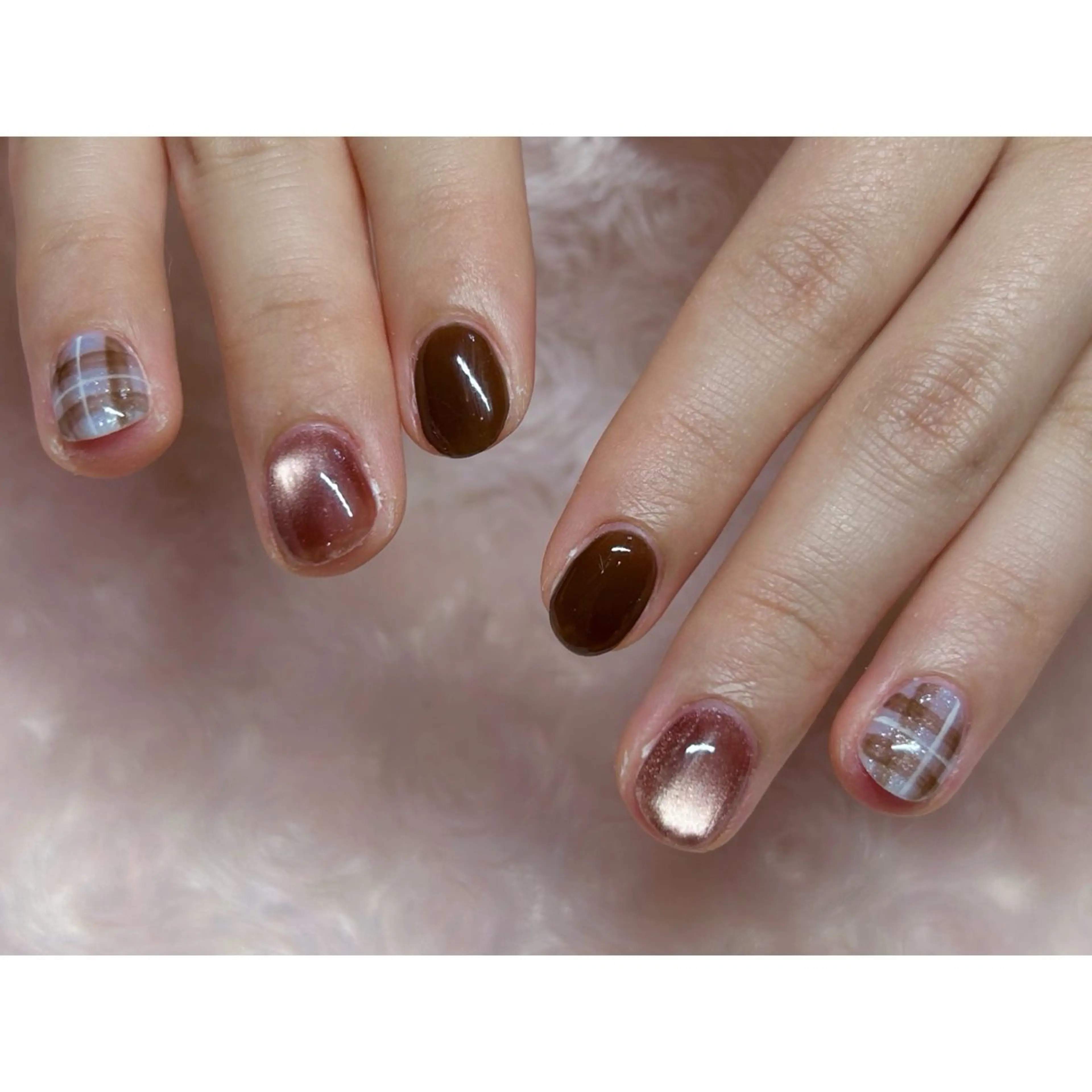 ネイル ハンドネイル 横浜駅東口 🐬🫧 ｵｰﾀのネイルデザイン