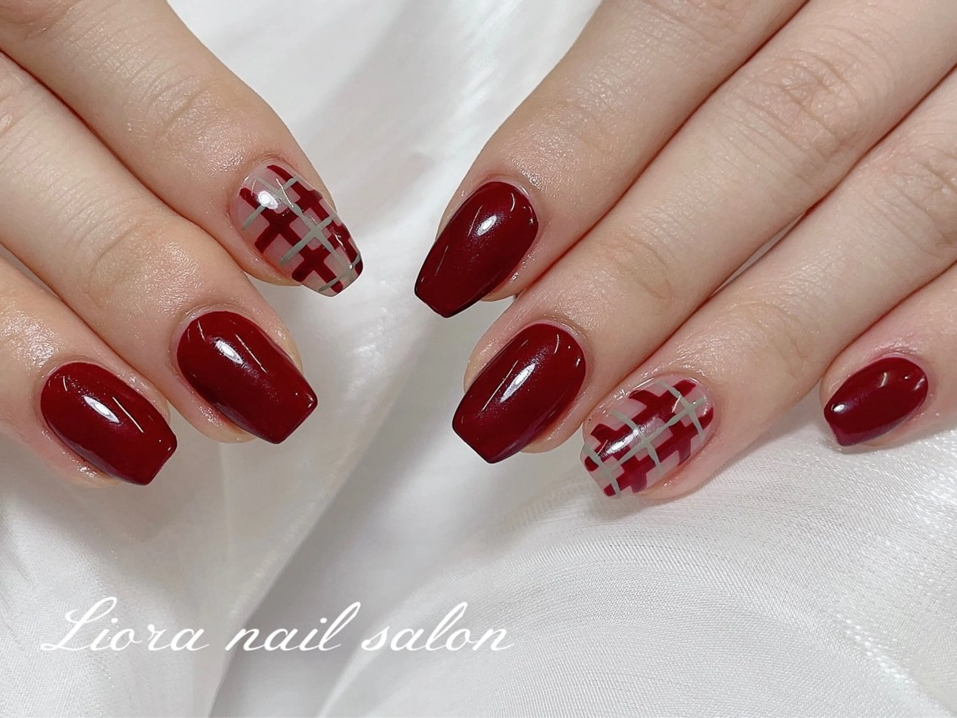 ネイル チークネイル フットネイル フレンチネイル ジェルネイル ガーリー ハンドネイル Liora ネイルサロン所属・Liora nail salonのネイルデザイン