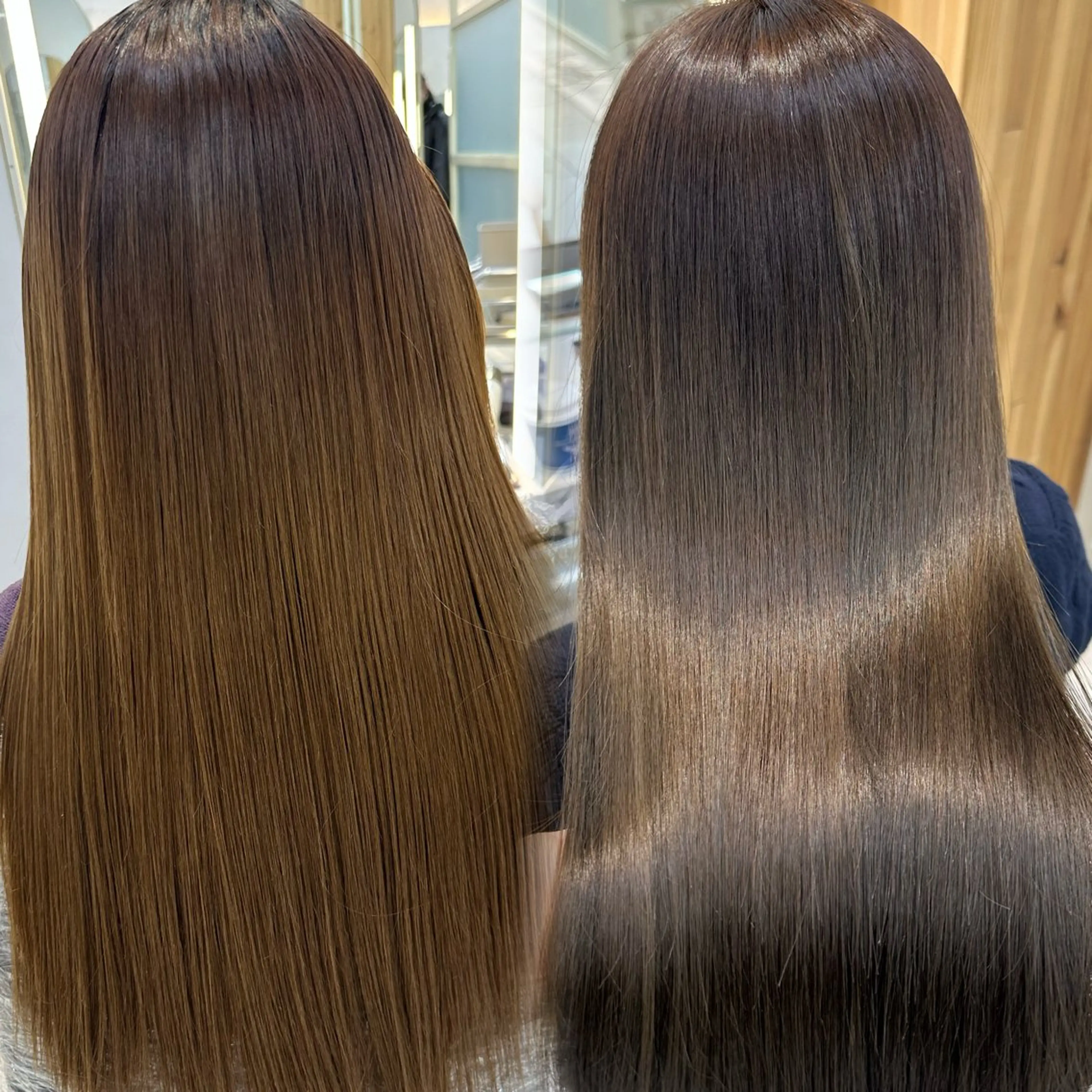 ロング oto🎀×美髪× シースルー前髪🤍のヘアスタイル