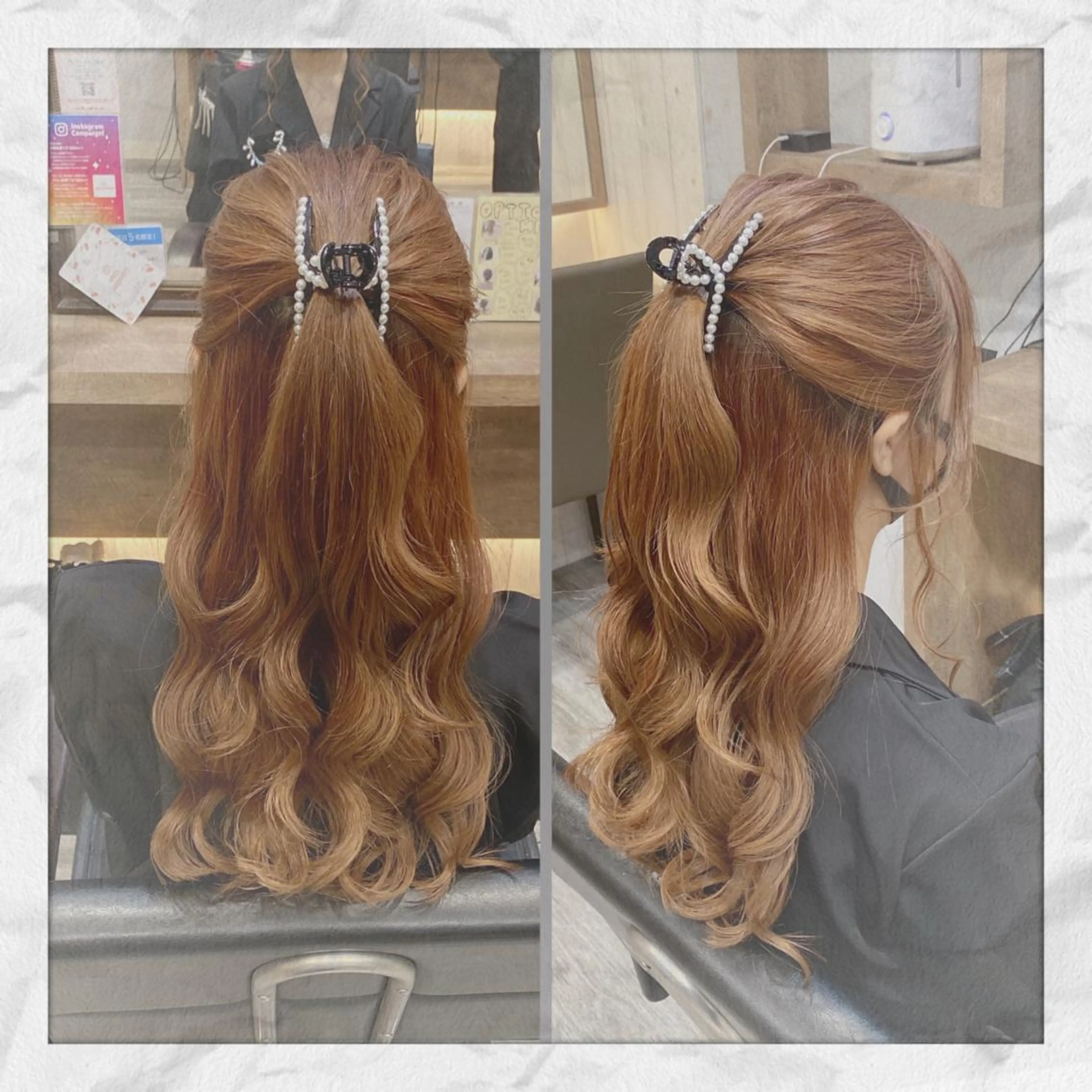 ロング ヘアアレンジ ヘアセット ヘアセット/着付け 𓇼 松本 夏美𓇼のヘアスタイル