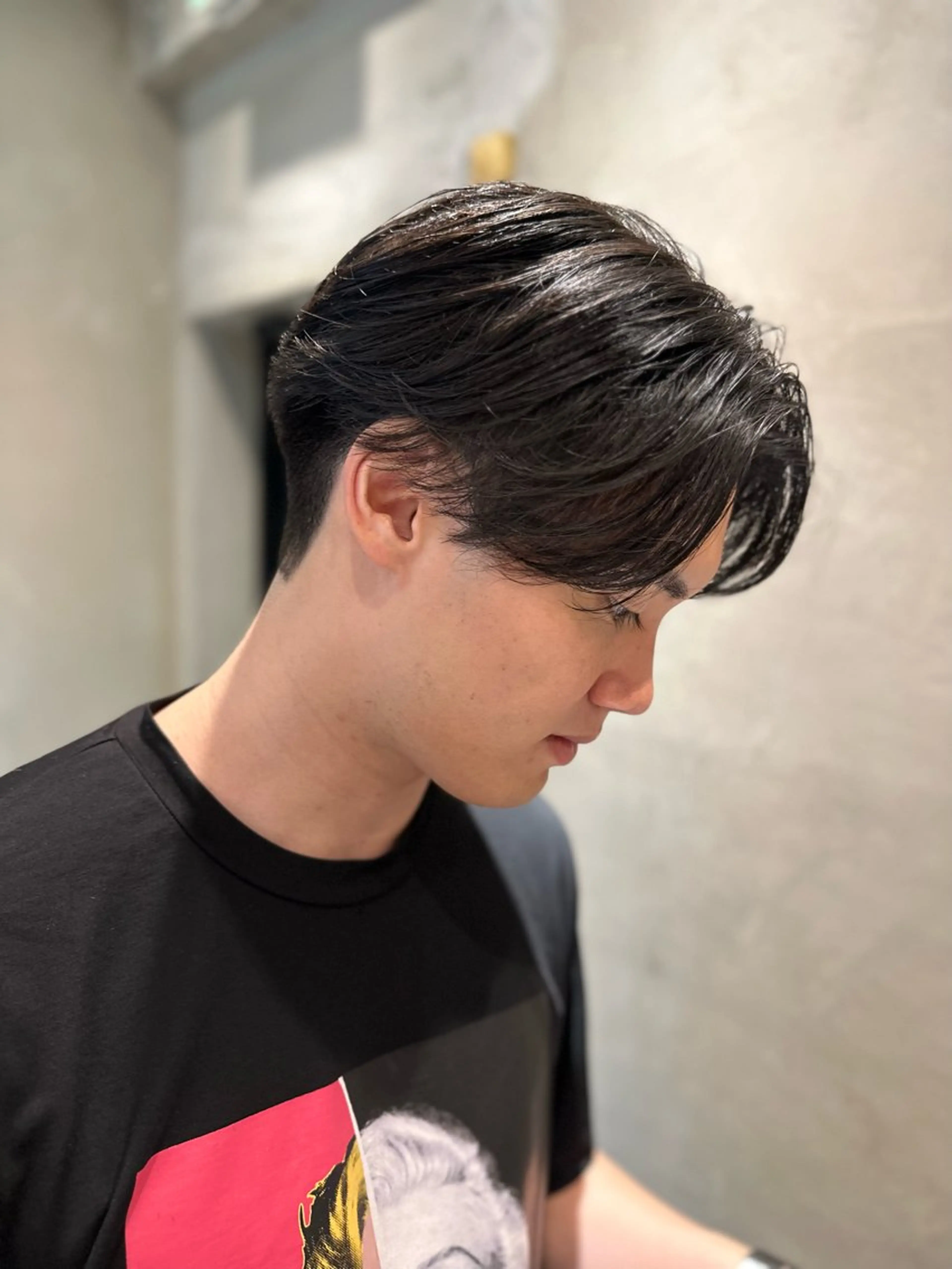 パーマ メンズ 縮毛矯正 RAF TOKYO所属・10月限定モニター 髪質改善美髪矯正のヘアスタイル