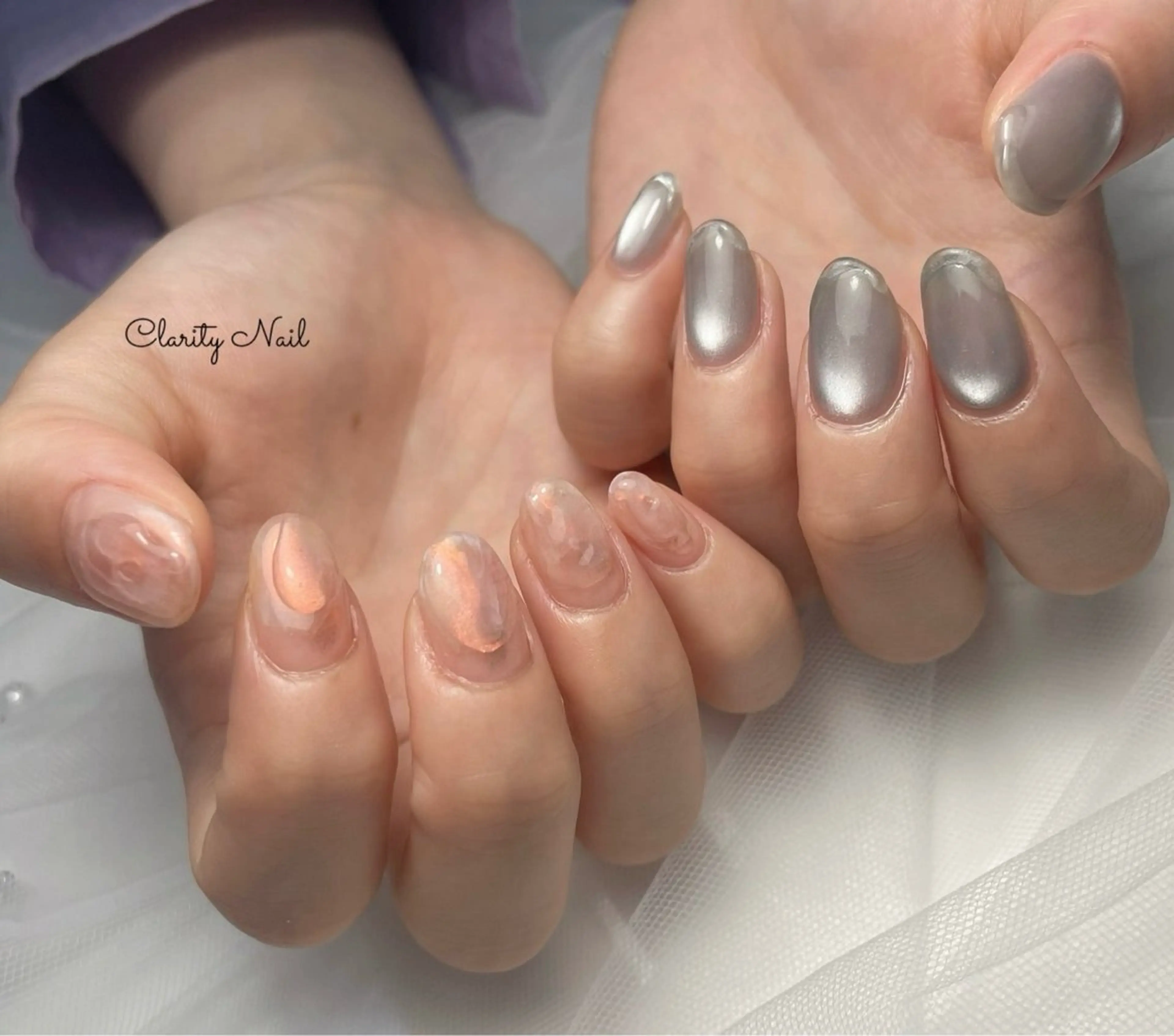 ネイル アートネイル 持ち込み ハンドネイル Clarity Nailのネイルデザイン