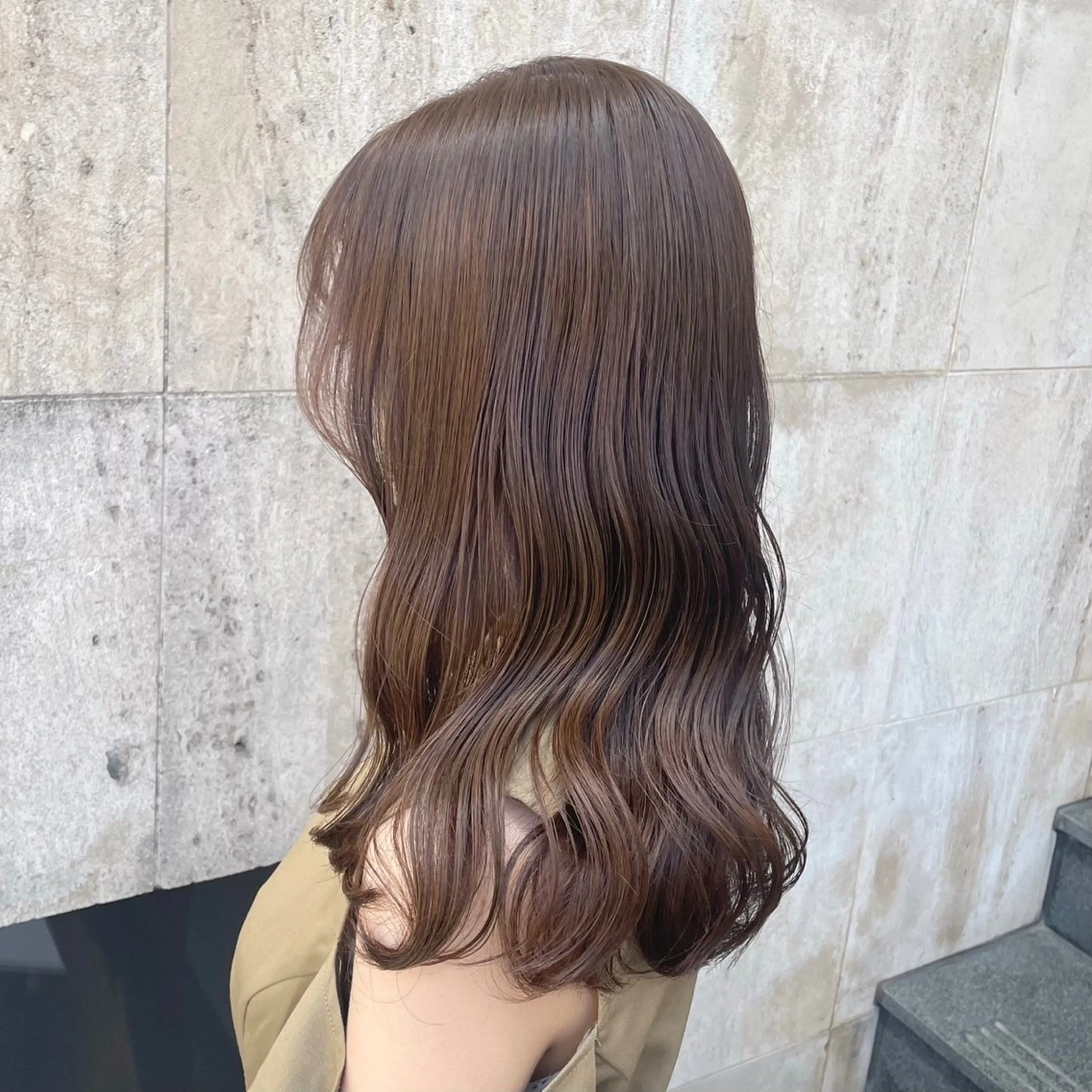 ロング カラー ブリーチ ダブルカラー ハイライトカラー ブリーチなしカラー ハイライト ヘアカラー 縮毛矯正 トリートメント ヘッドスパ ヘアセット Wカラー/髪質改善/ 艶カラー🩶Sanaのヘアスタイル