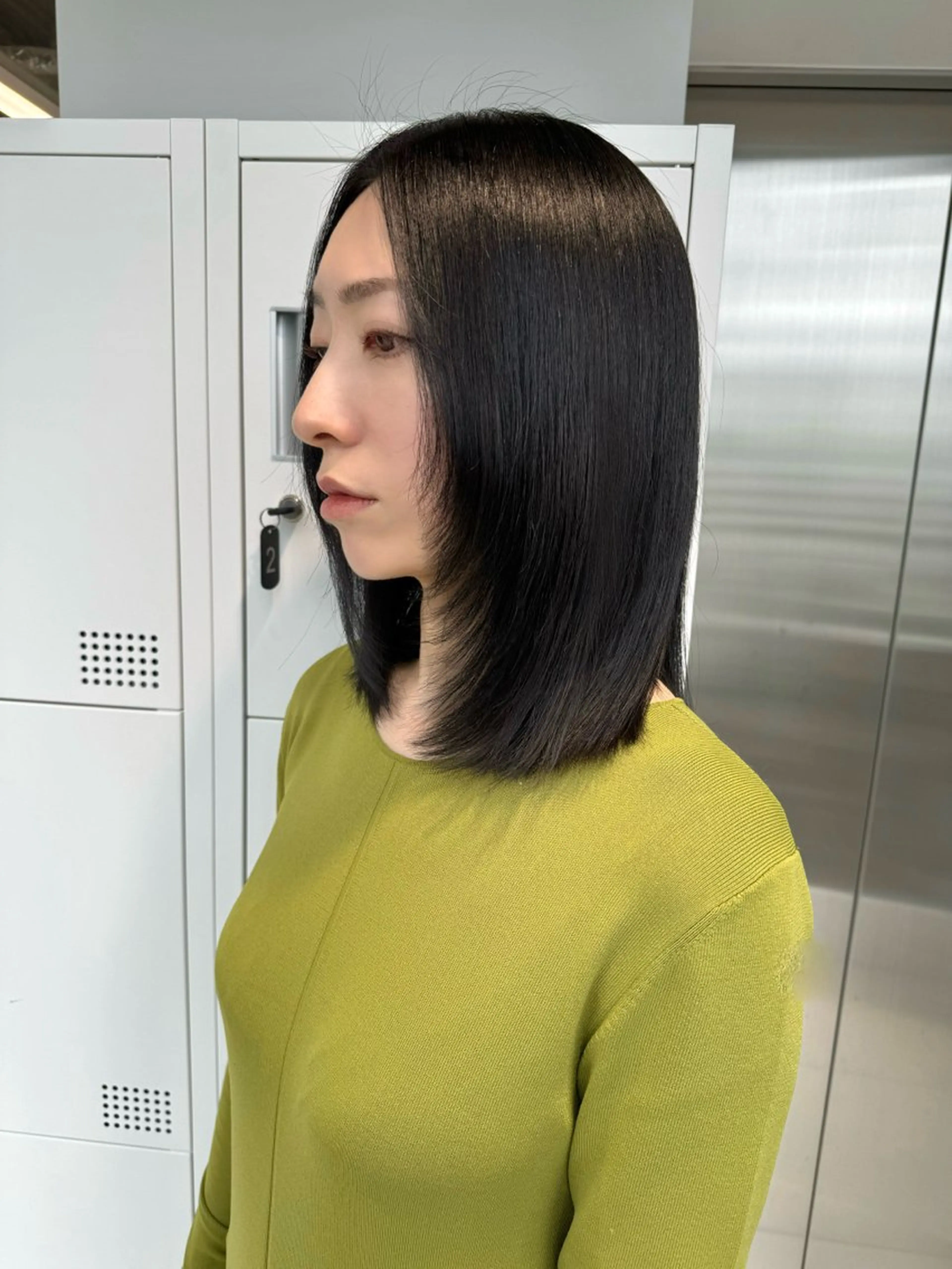 ミディアム 顔周りカット ハイレイヤー レイヤーカット ヘアカラー トリートメント AOl所属・🫧艶髪🪽 Karinのヘアスタイル
