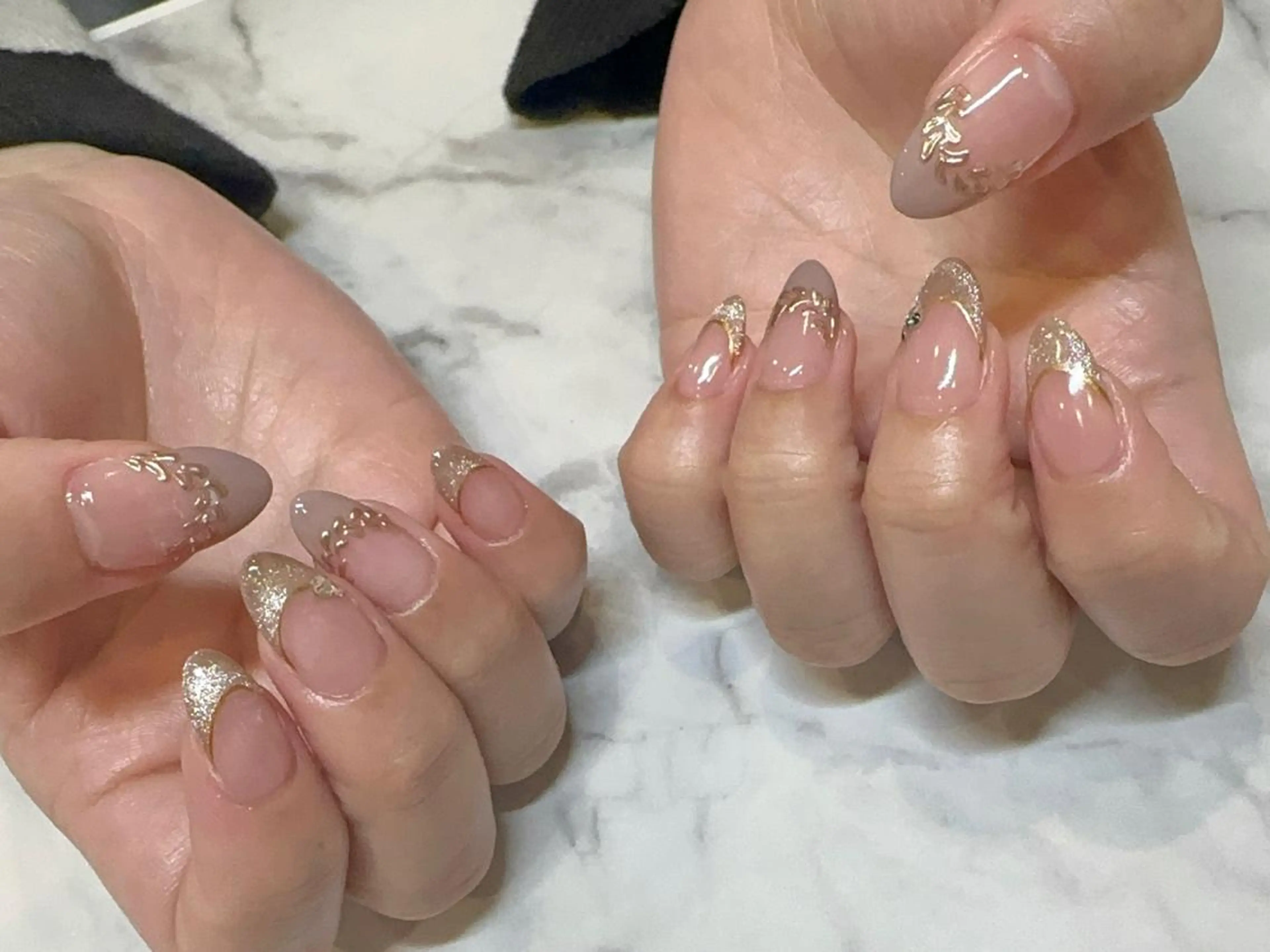 ネイル スカルプネイル Bianca名駅 🪼店長sagawaのネイルデザイン