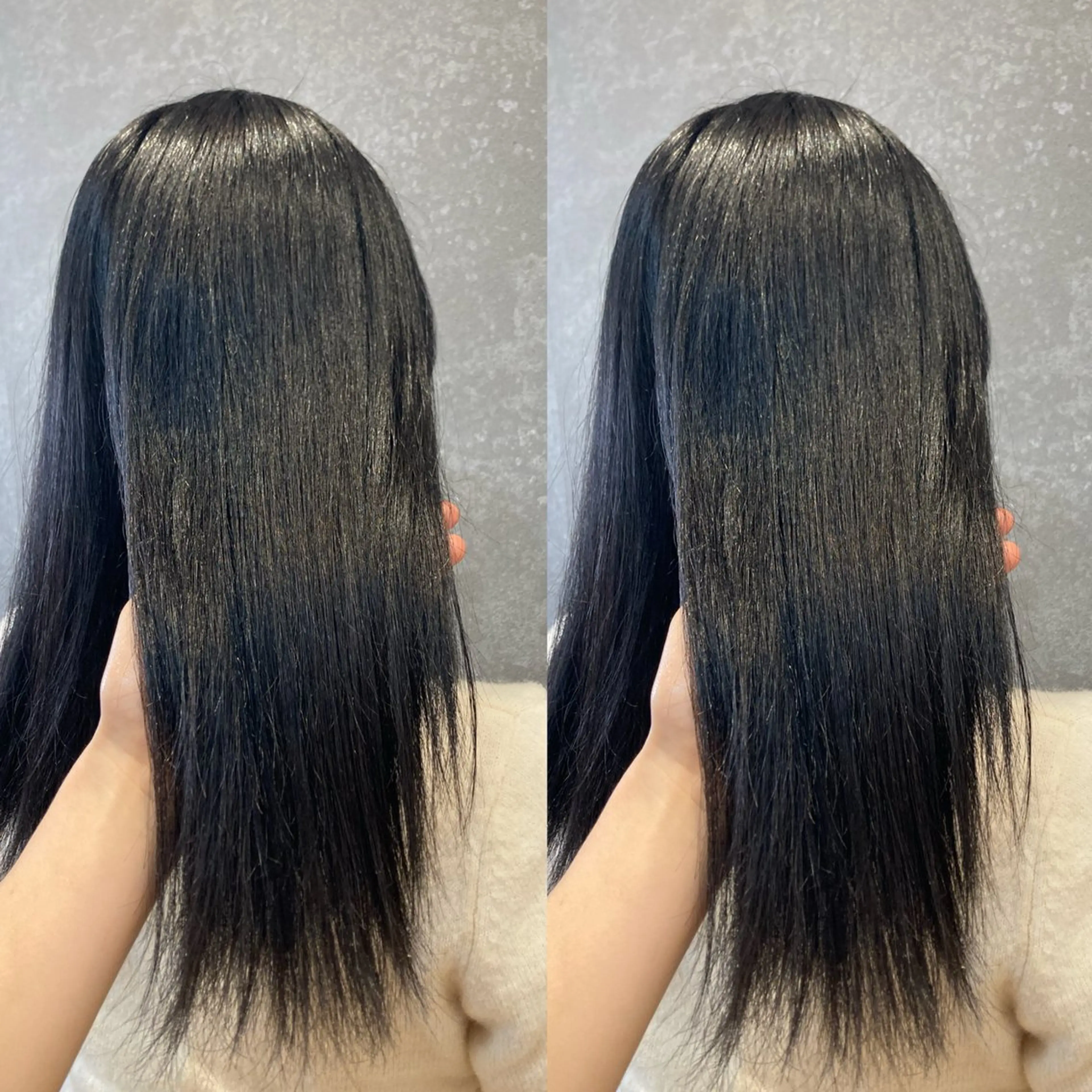 セミロング カラー schon所属・み うのヘアスタイル