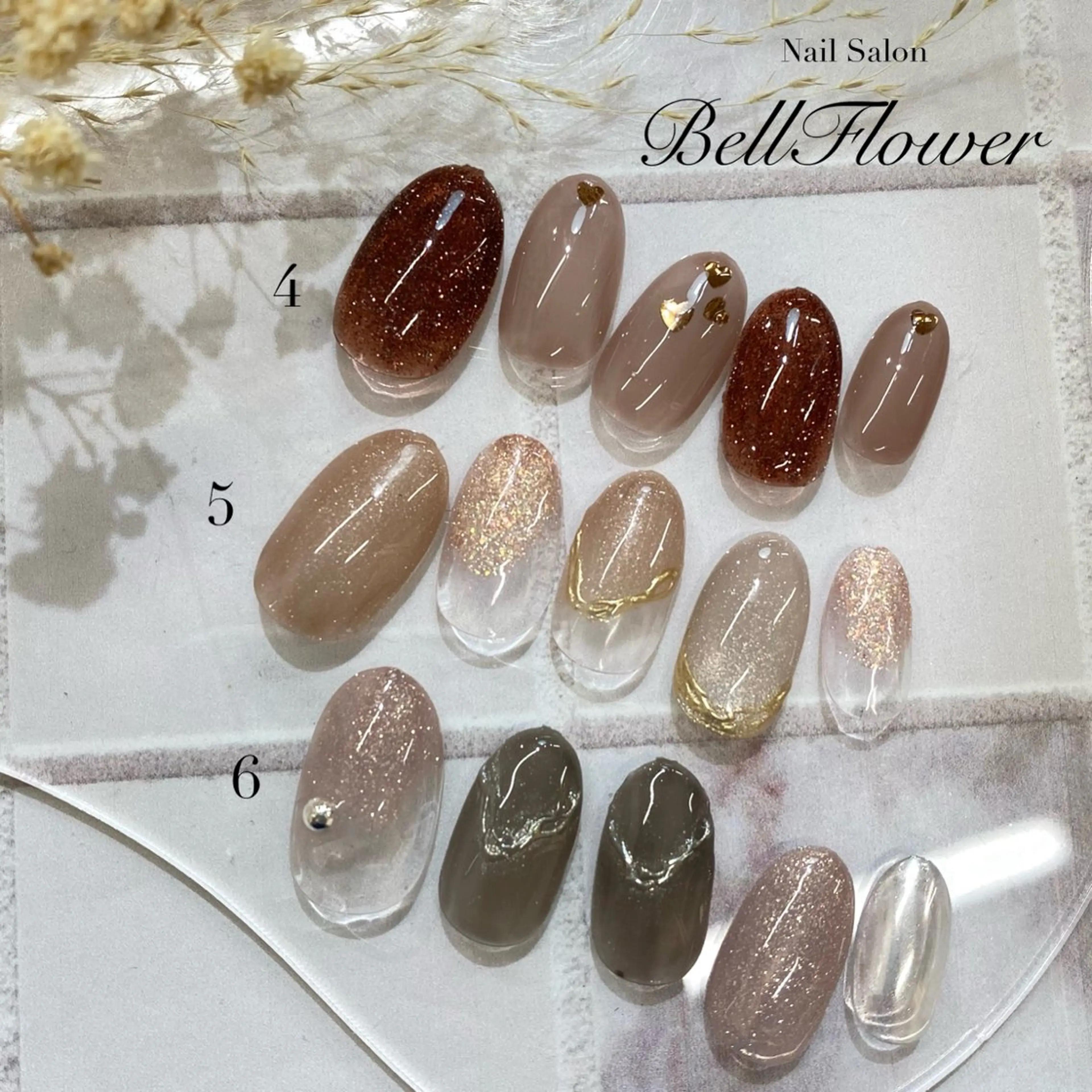 ネイル ハンドネイル BellFlower Kyokoのネイルデザイン